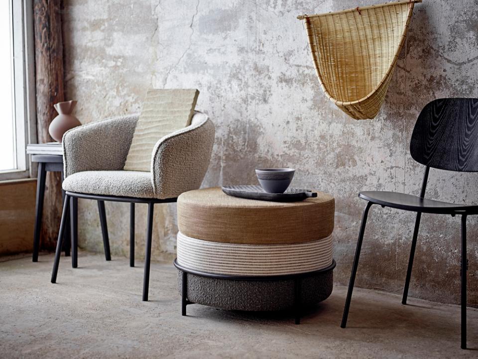 Bloomingville Cortone Ruokapöydän tuoli Harmaa