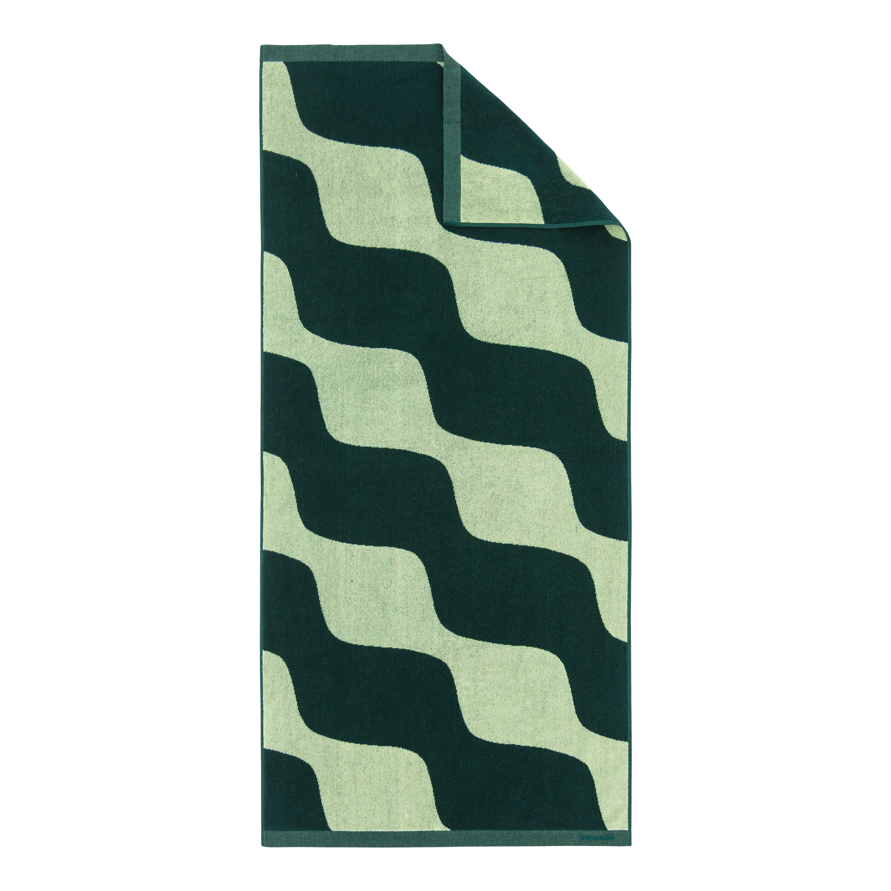 Marimekko Pyyhe Päärynä/Tummanvihreä 70x150