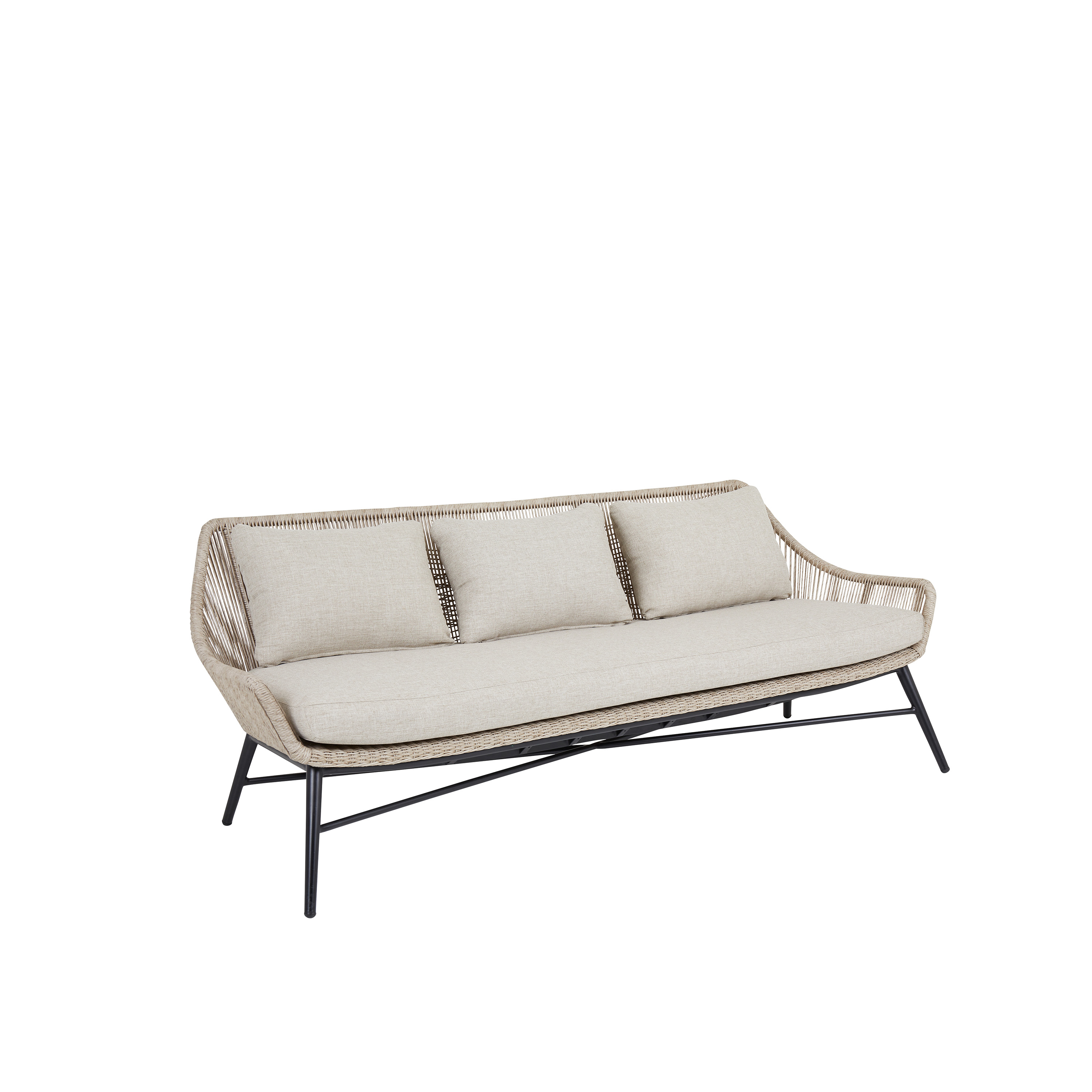 Brafab - Pembroke 3-sits Loungesoffa Beige