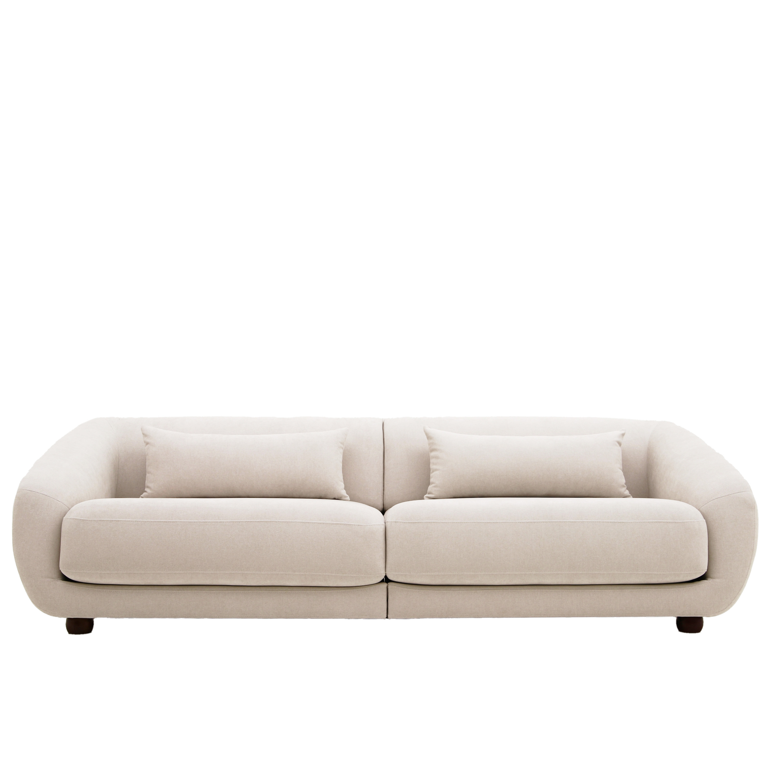 Sleepo Collection - Alba 3-Sitzer Sofa Beige 258cm - Sofas