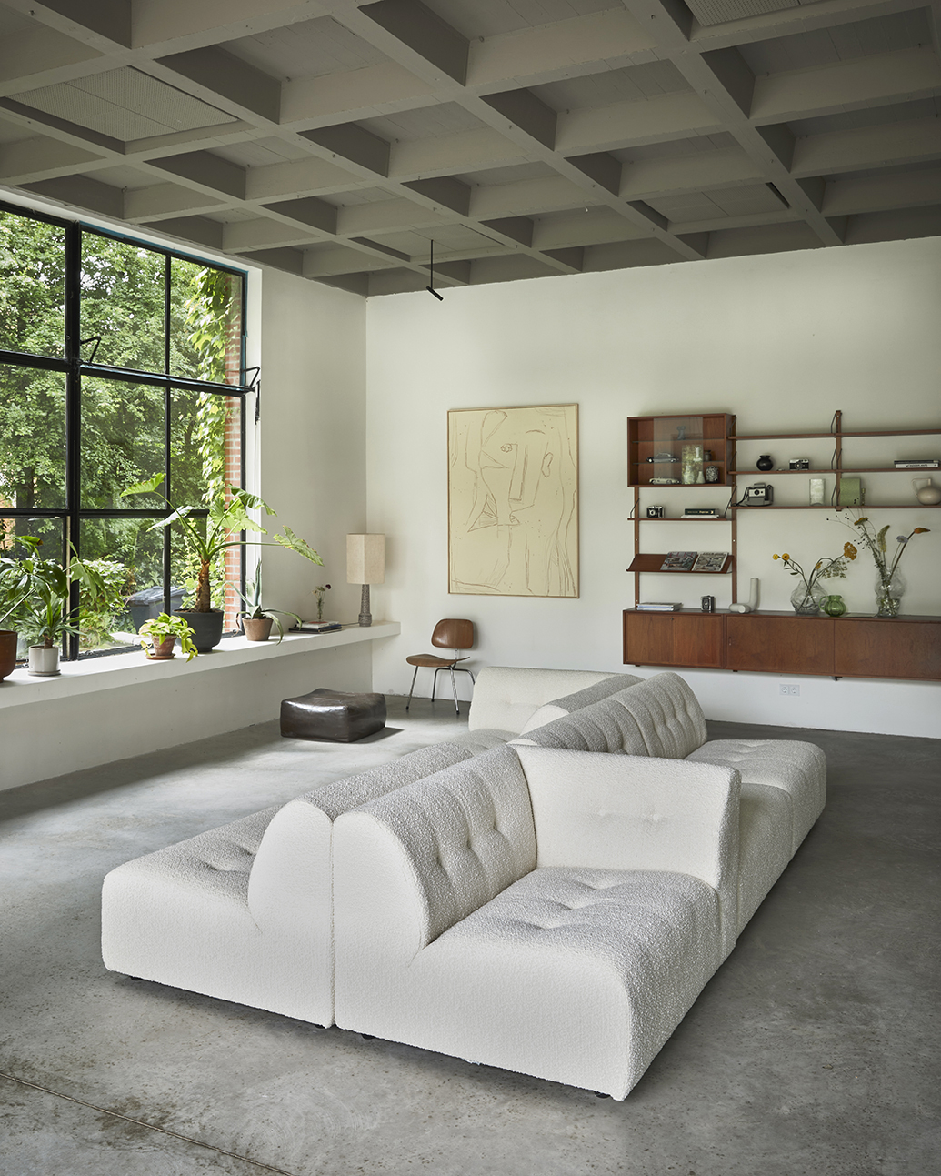 HKliving Cloud Vase Klar