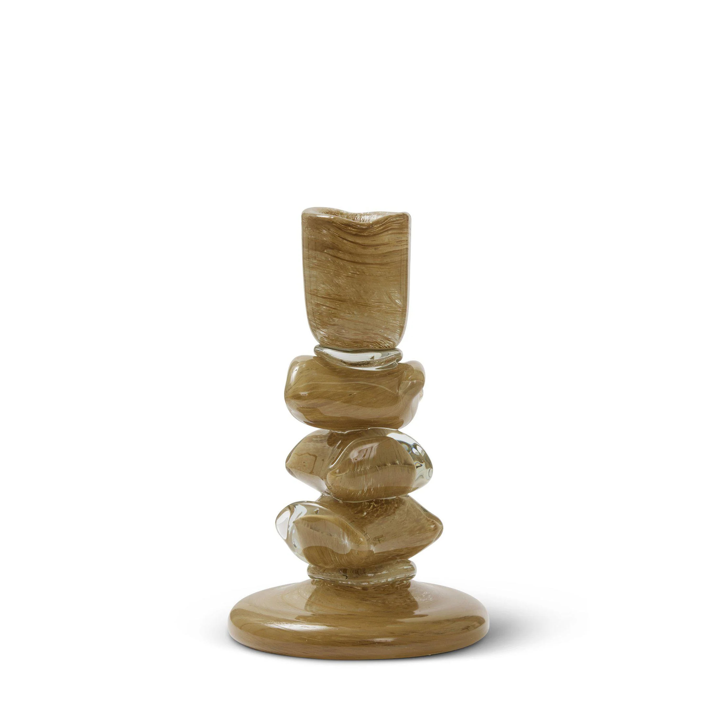 Carmella Ljusstake Beige Small