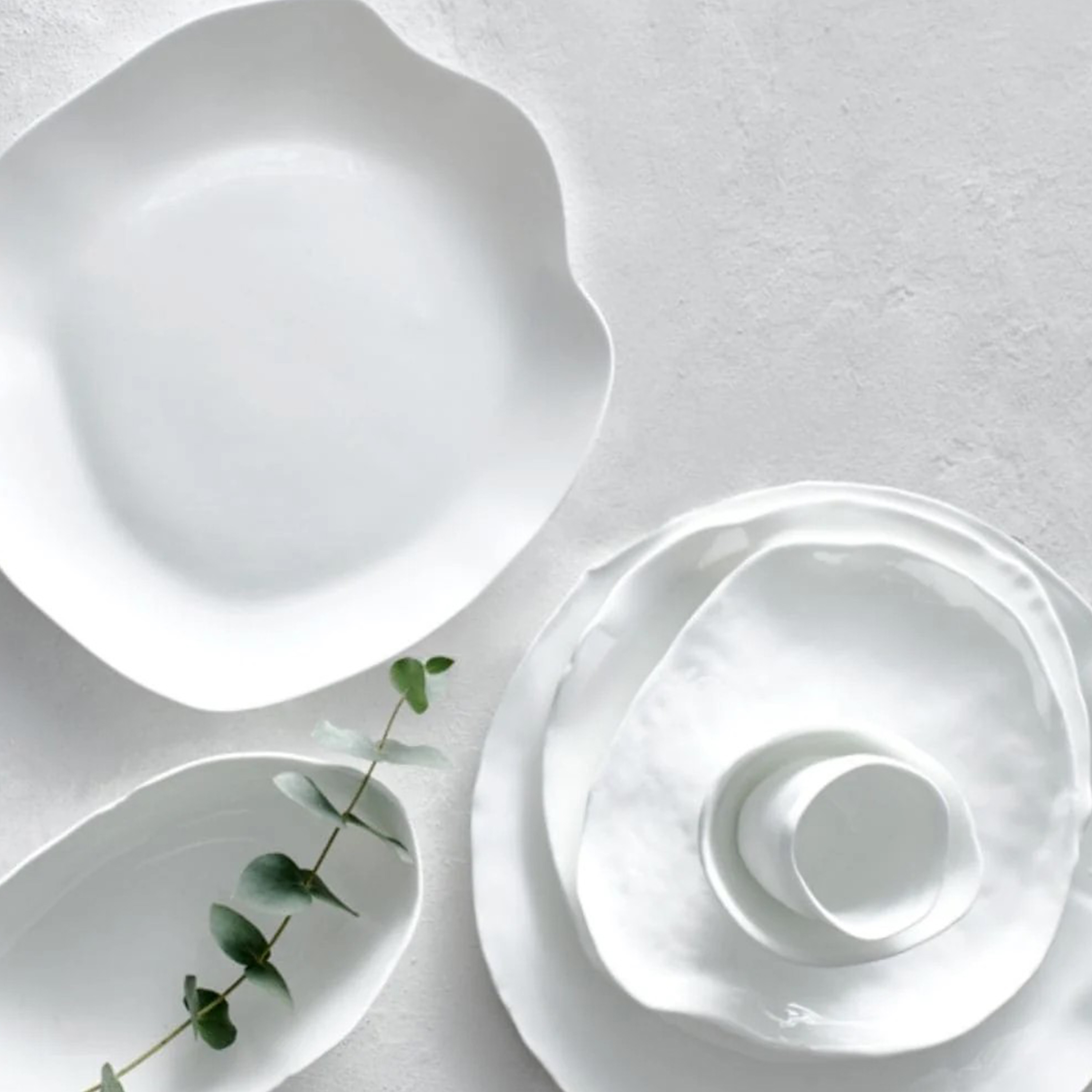 Serax Perfect Imperfection Assiett Hvit XS