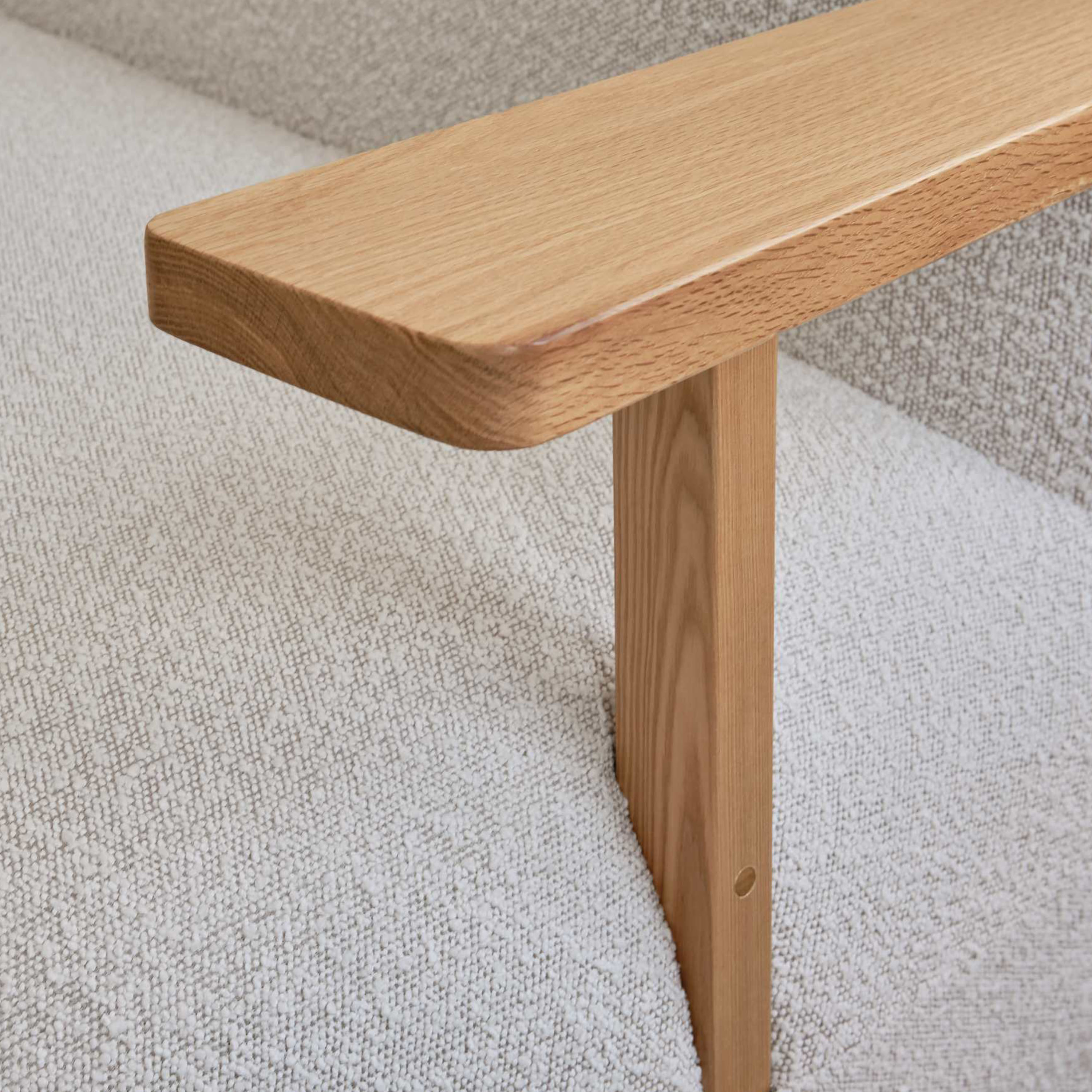 101 Copenhagen Toe Loungefotölj Natural Oak/Off White