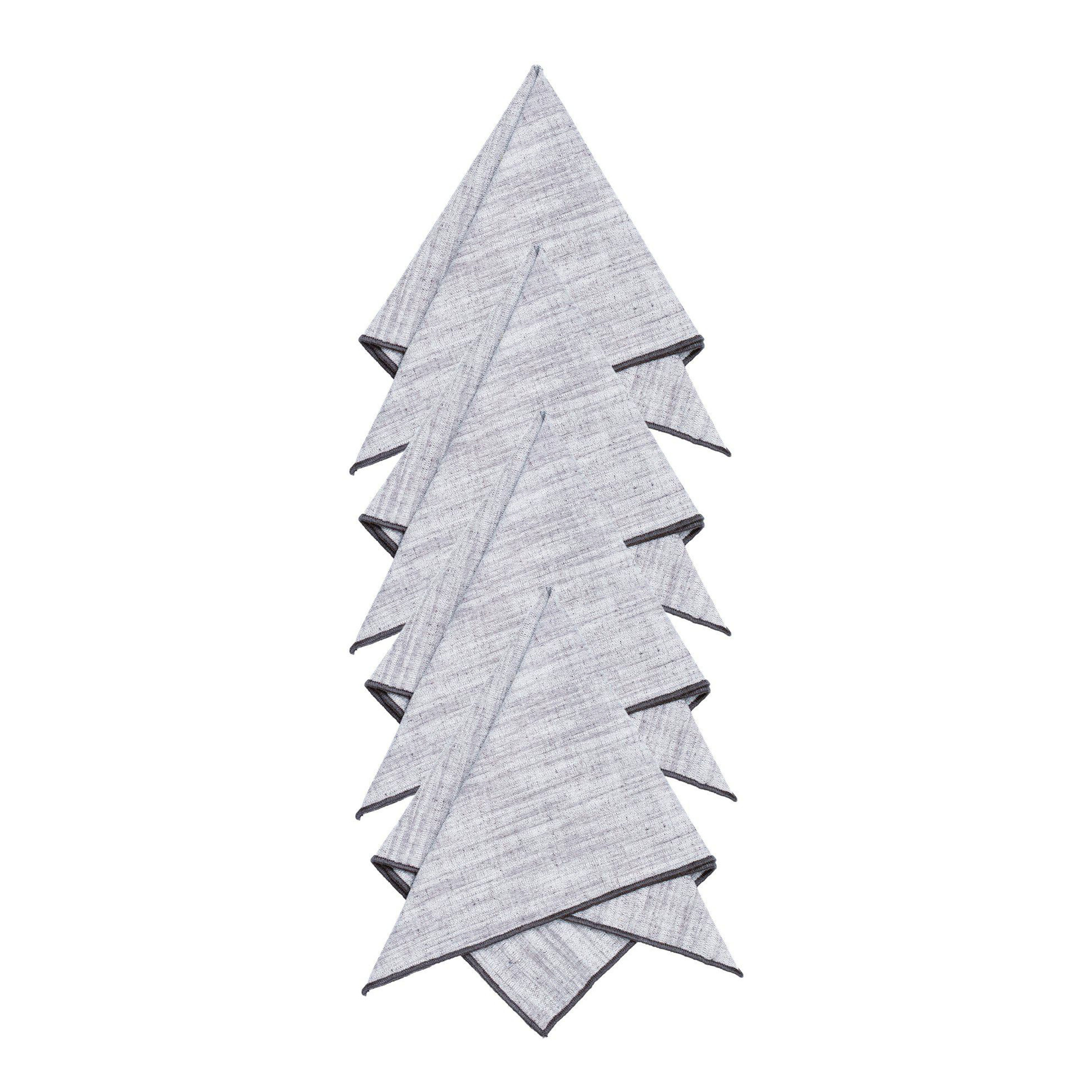 Sabina Serviett Asfalt 45x45 4-pk