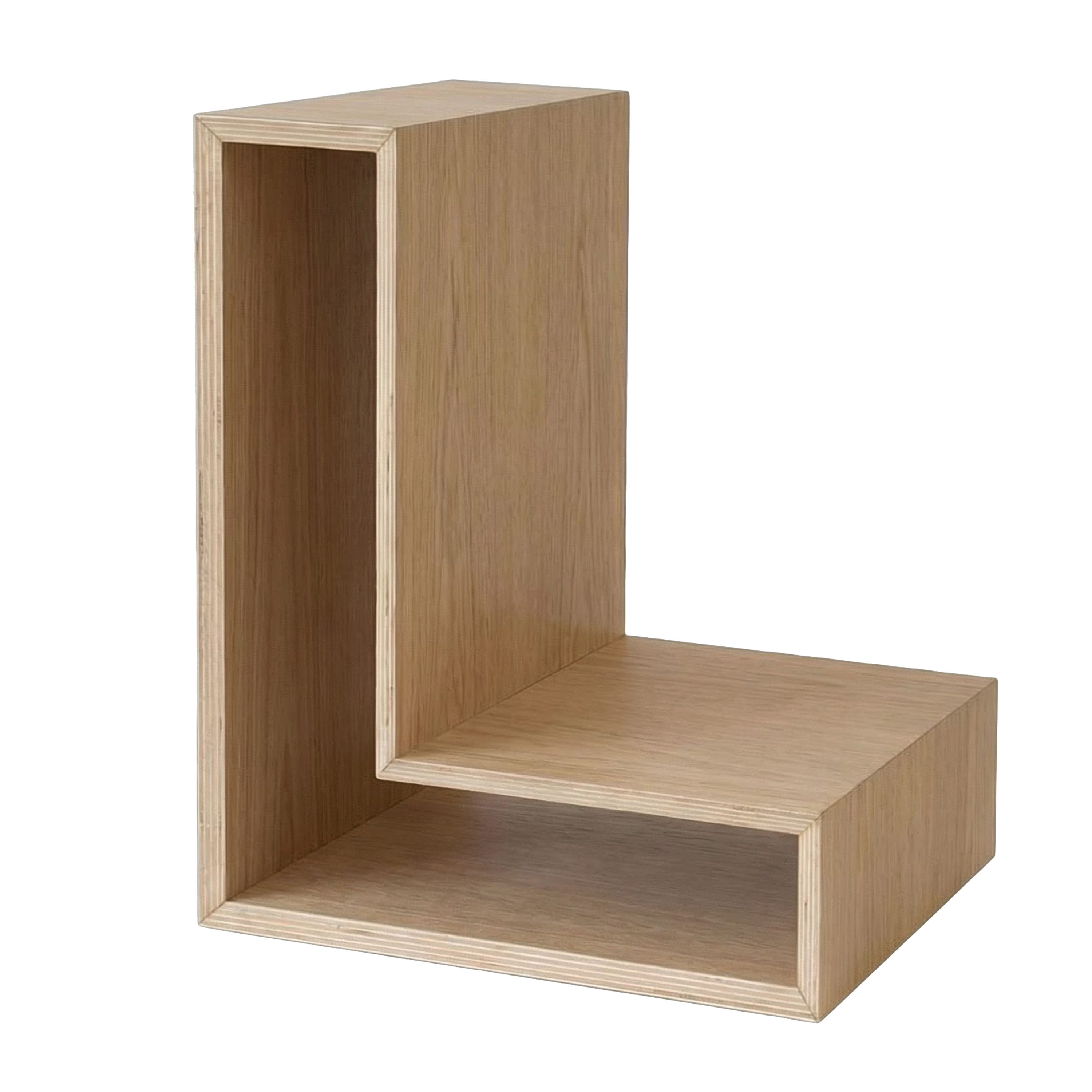 L-Shelf Nachttisch Eiche