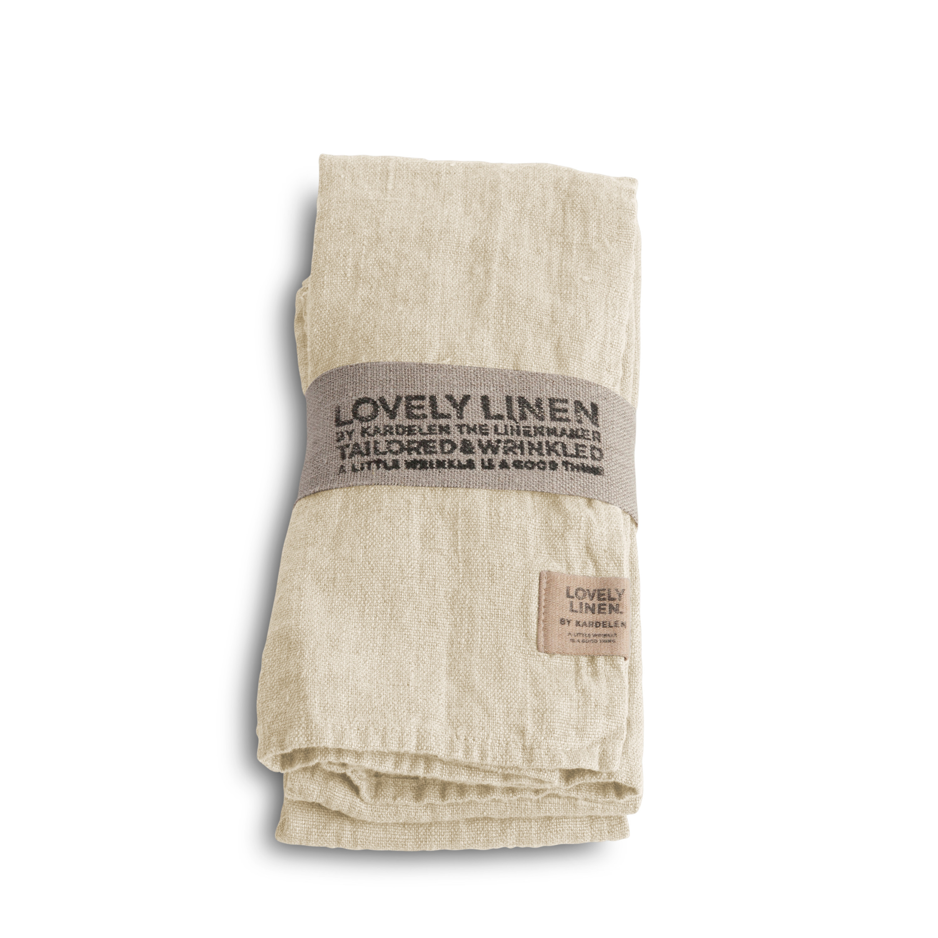 Lovely Servett Linne Vanilla 4-pack