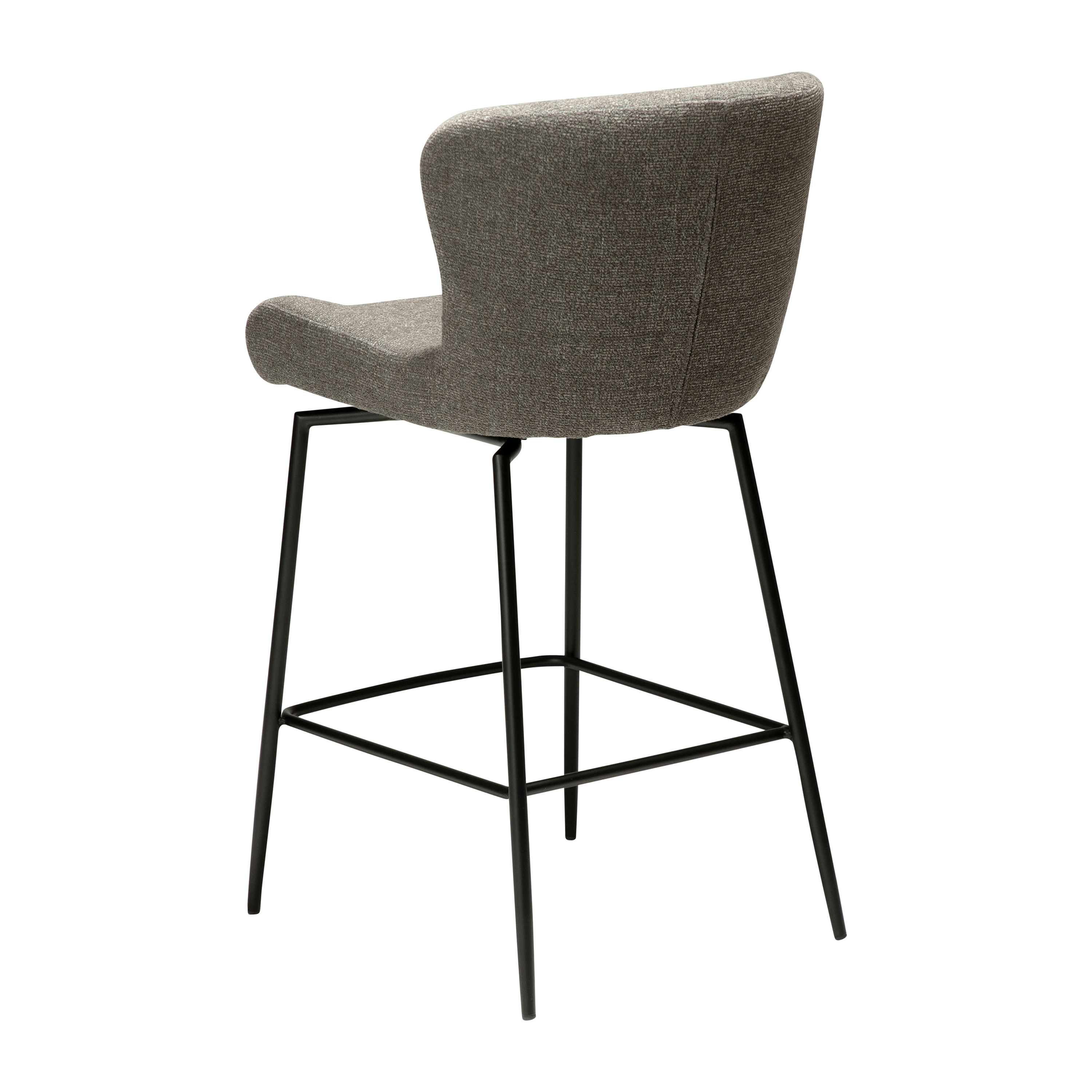 Dan Form Glory Swivel Barstol Pebble Earth Bouclé