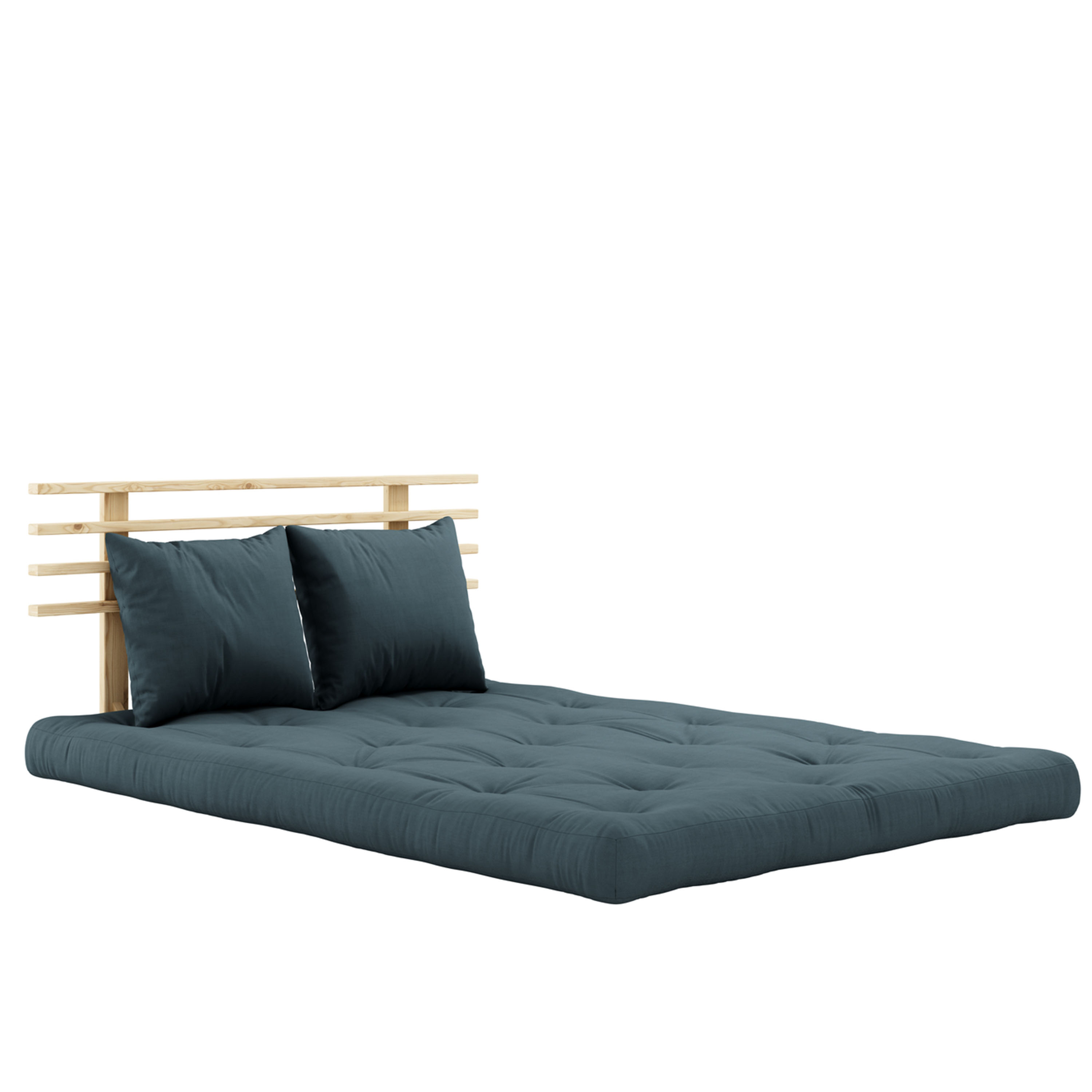 Karup Design Shin Sano Sovesofa Natur/Petrol Blue 140cm