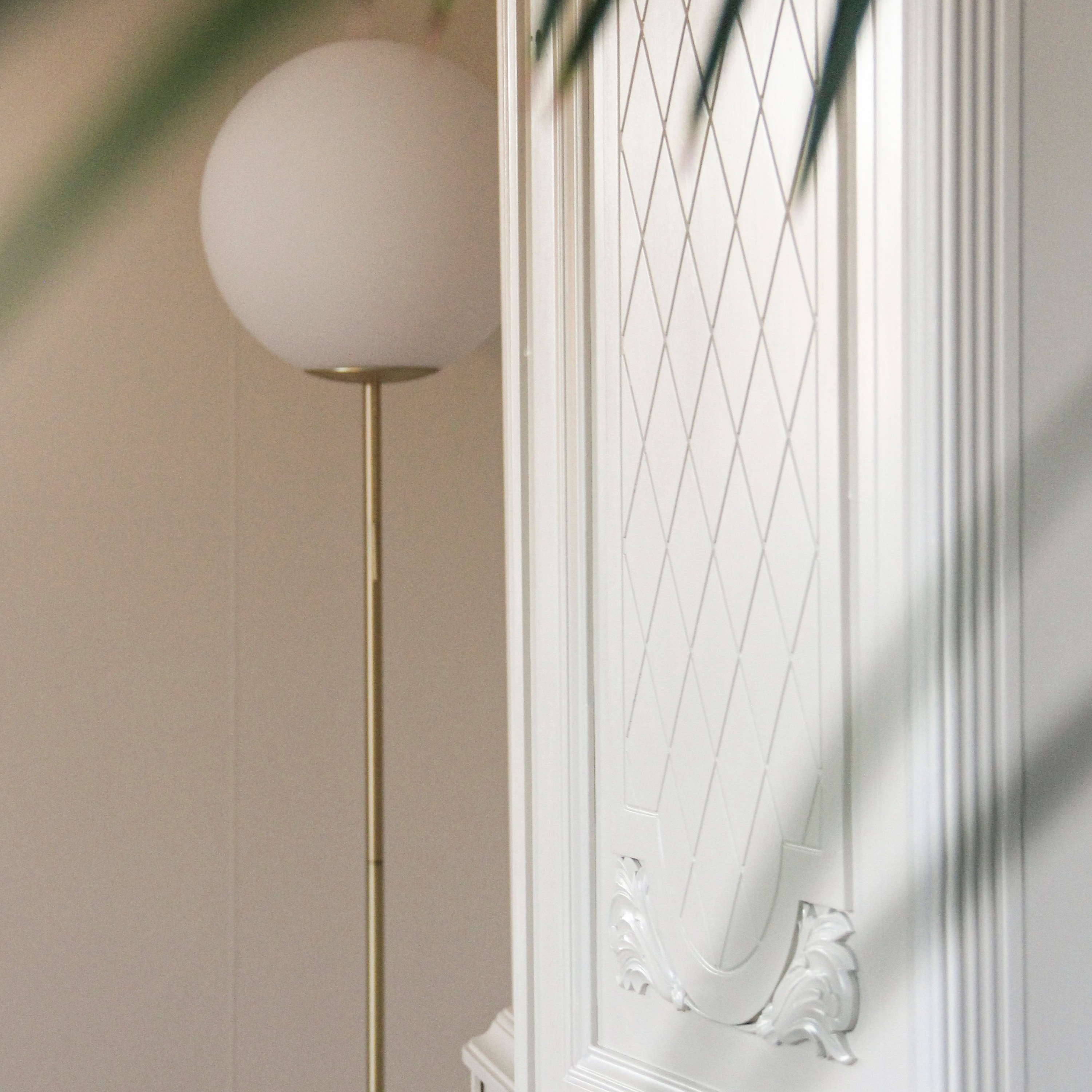 Globen Lighting Torrano Gulvlampe Hvit