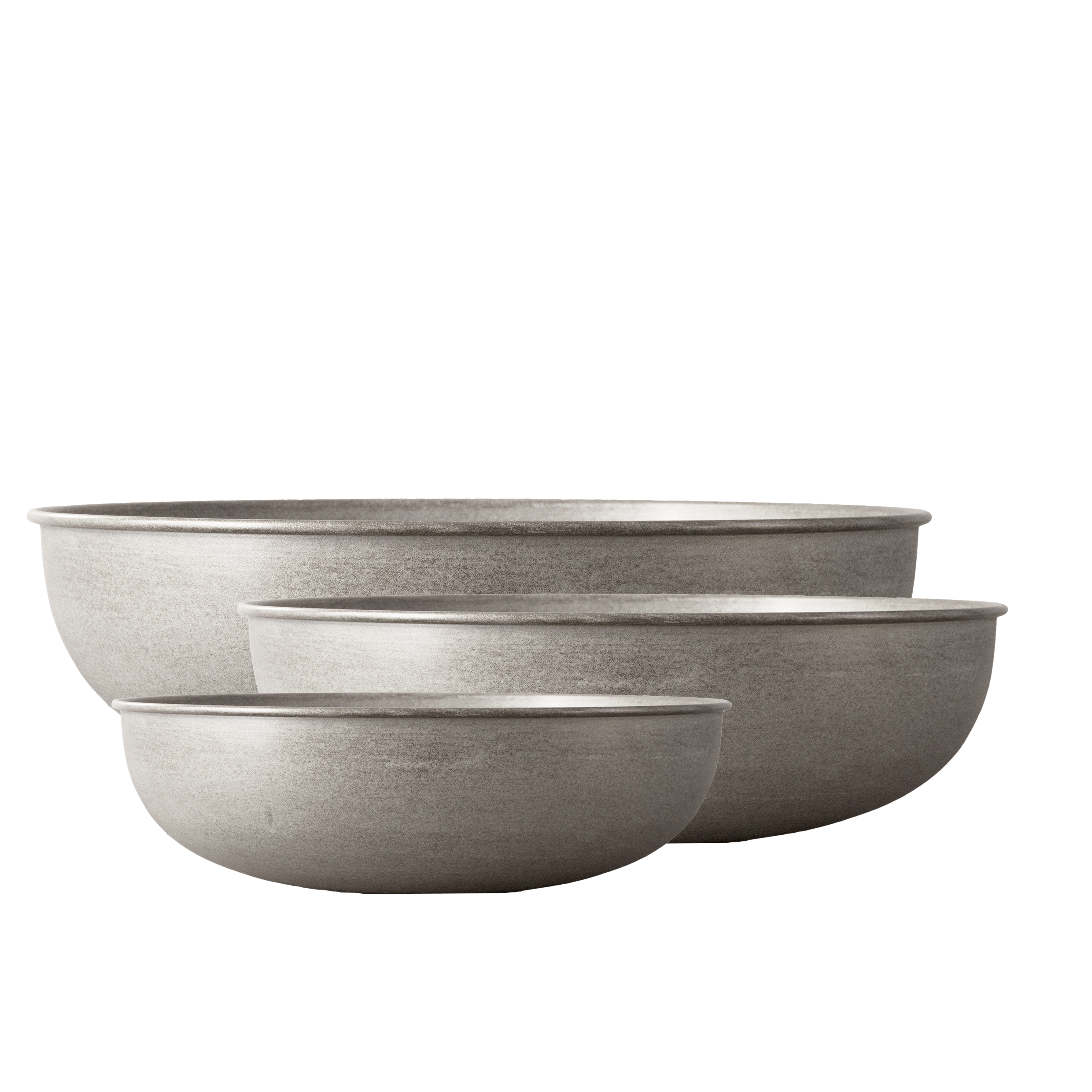 DBKD - Out Bowl Schüssel Beige 3-pack - Blumentöpfe im Freien
