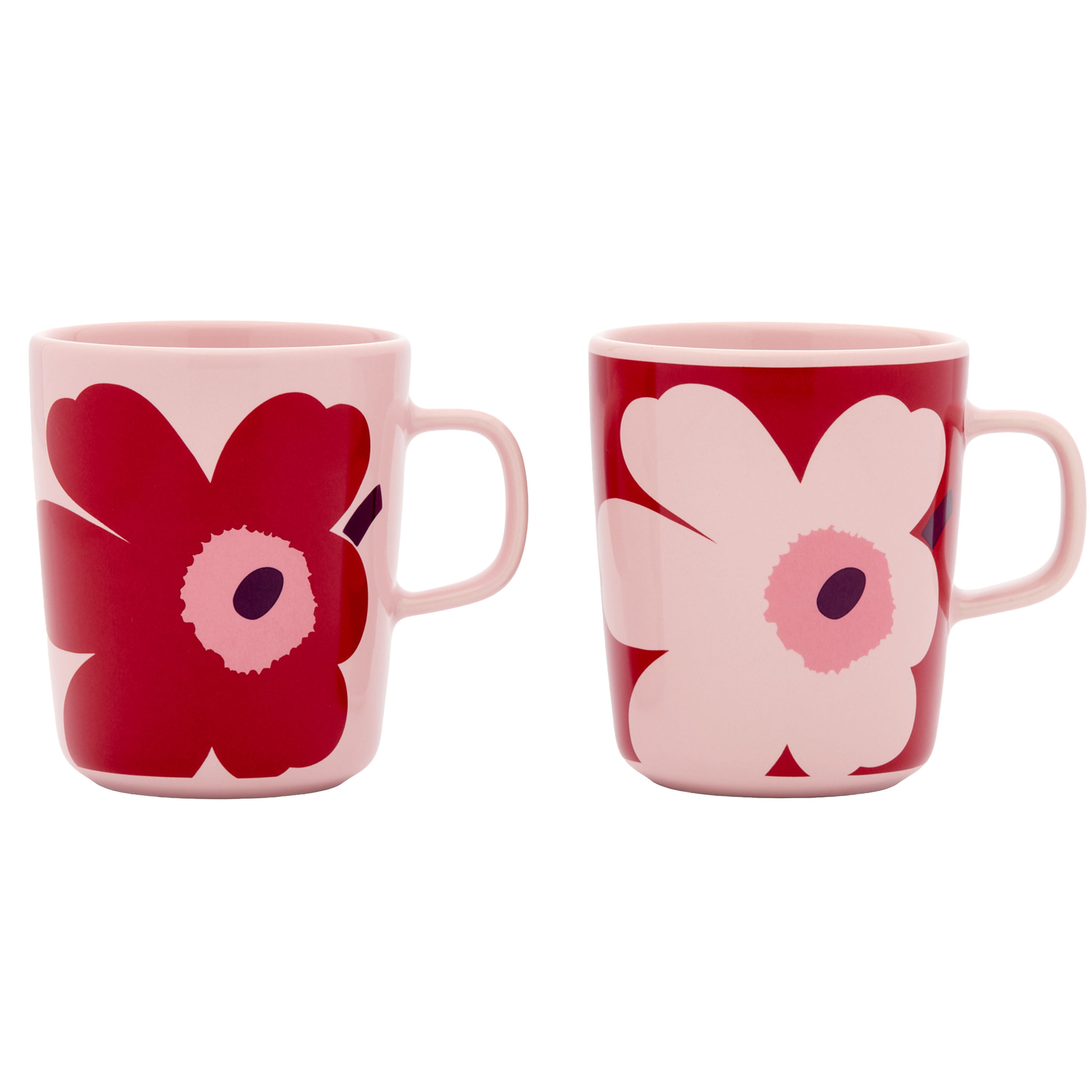 Oiva Juhla Kuppi Pink/Cranberry/Plum 2-pack