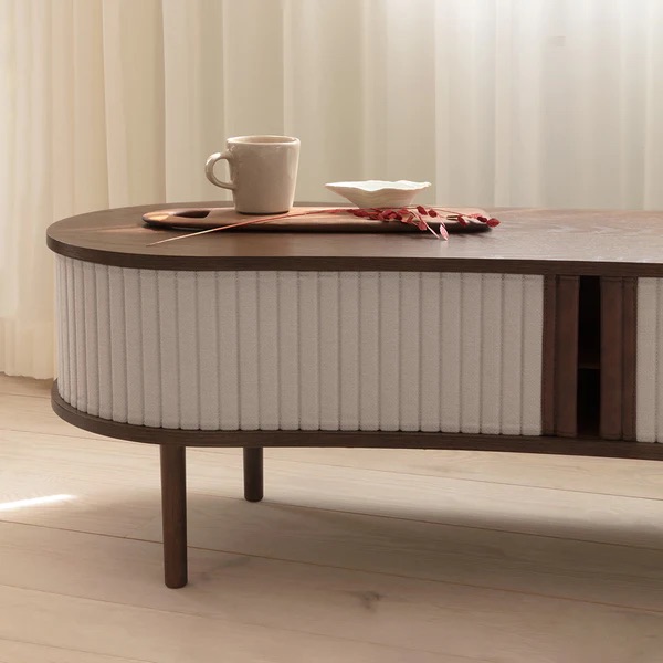 Umage Audacious TV-benk Mørk Eik/Sterling