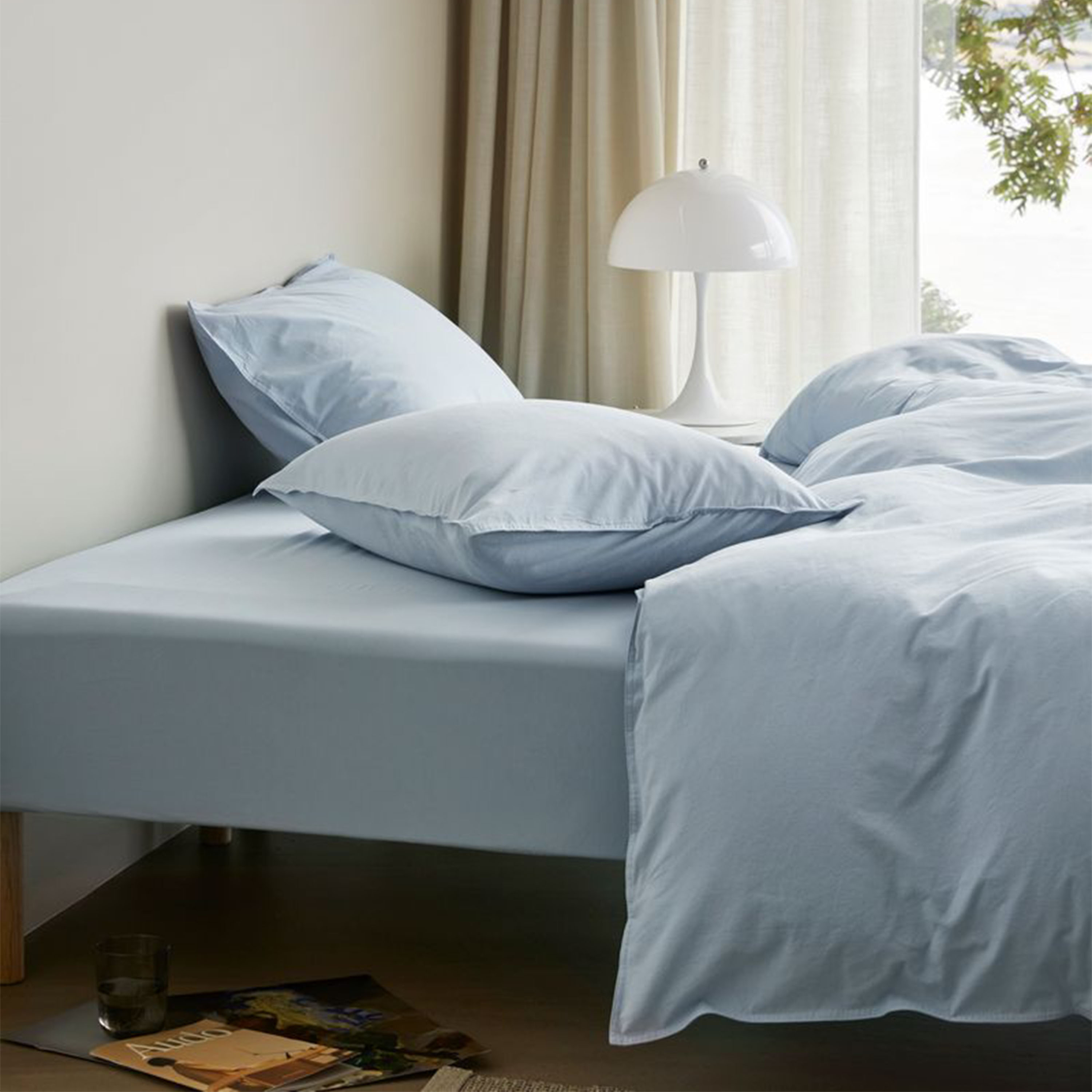 Høie Frøya EKO Örngott Dämpad Blå 50x60