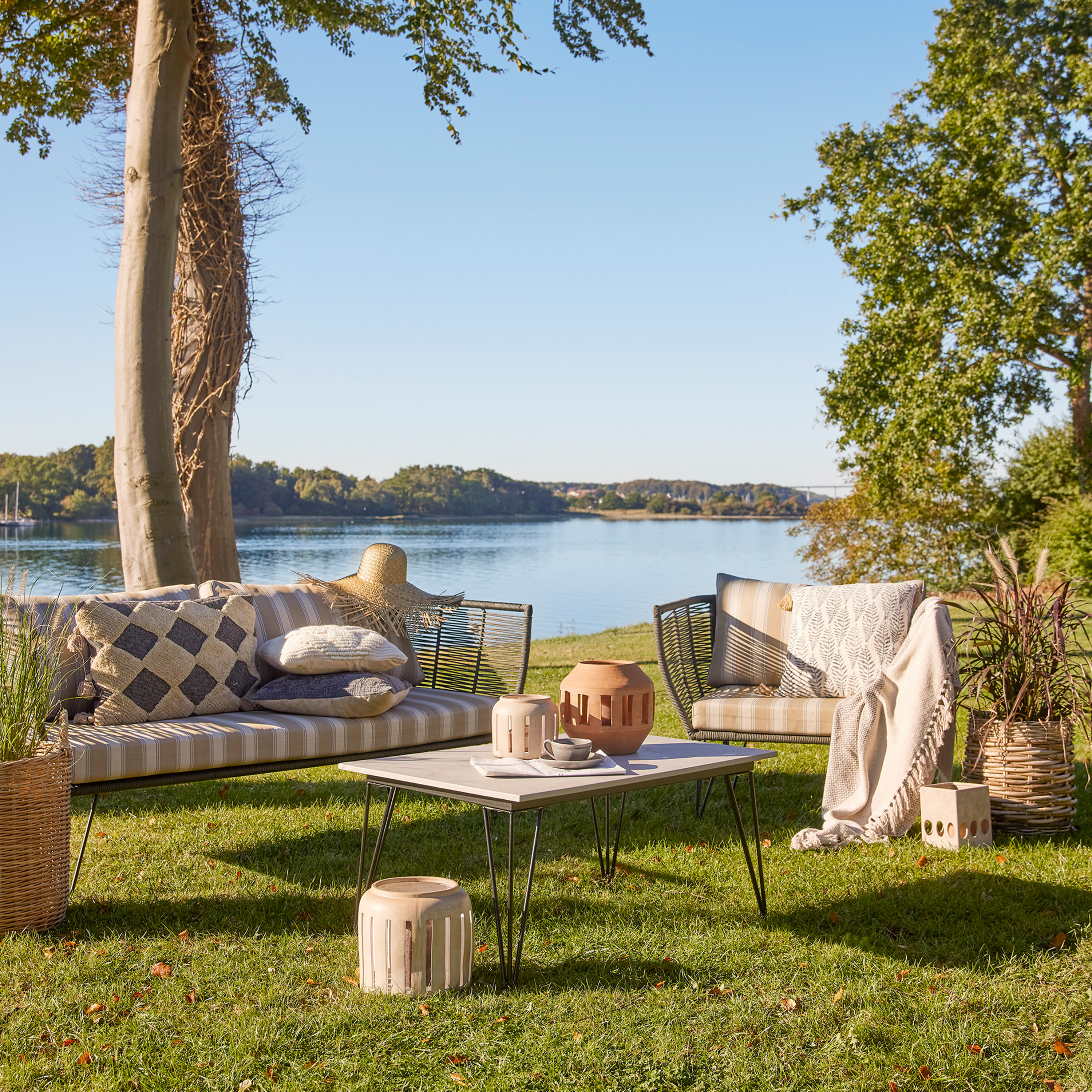 Bloomingville Mundo Loungetuoli Vihreä