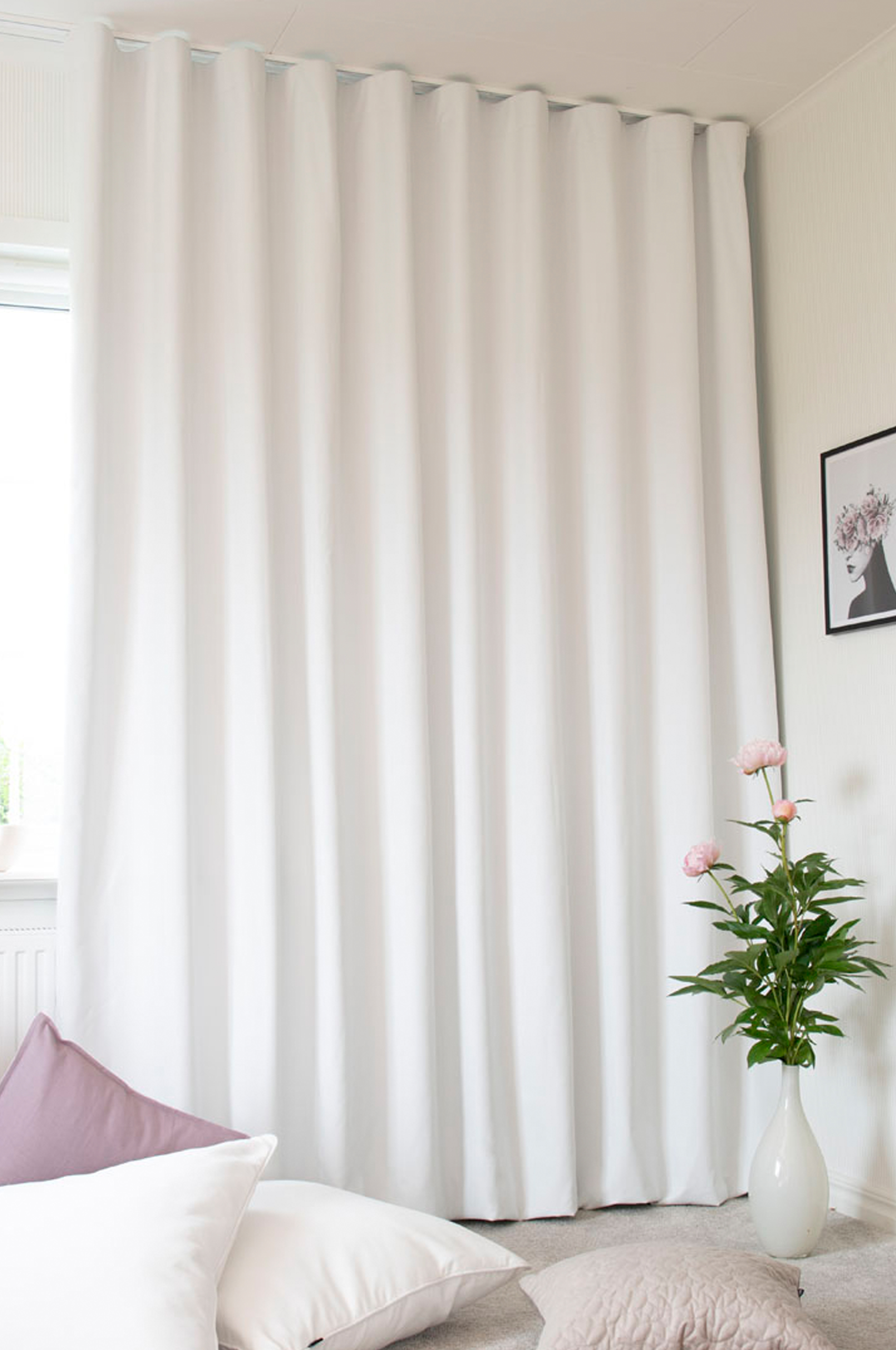 Good Nacht Verdunkelungsvorhang Weiß 250cm