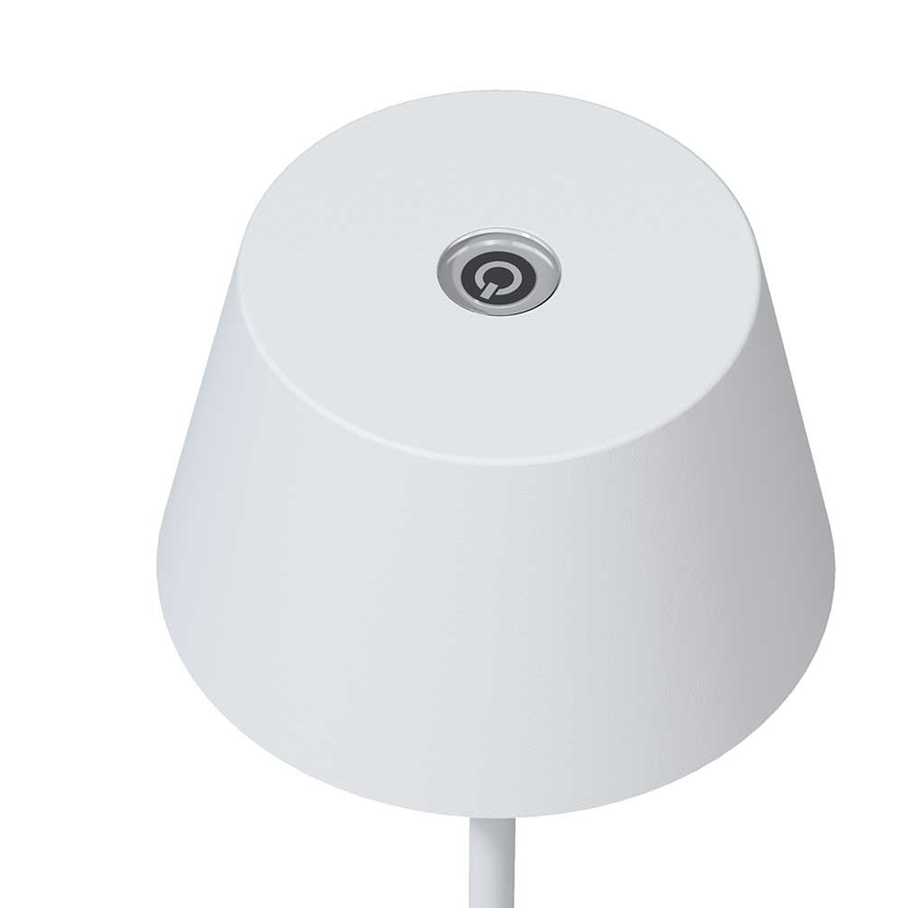 LOOM Design Modi Ladattava Pöytävalaisin White