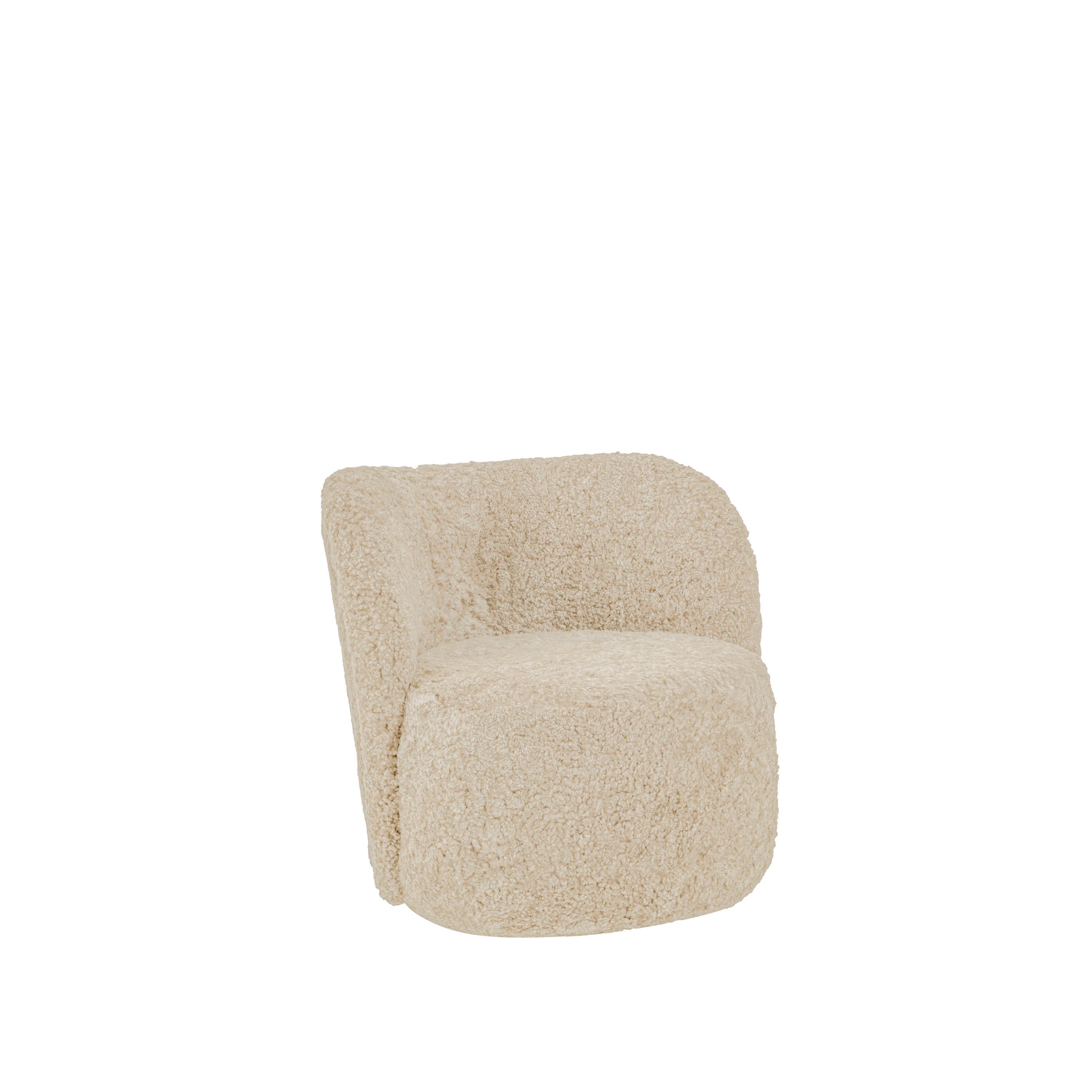 Lollo Lenestol Saueskinn White