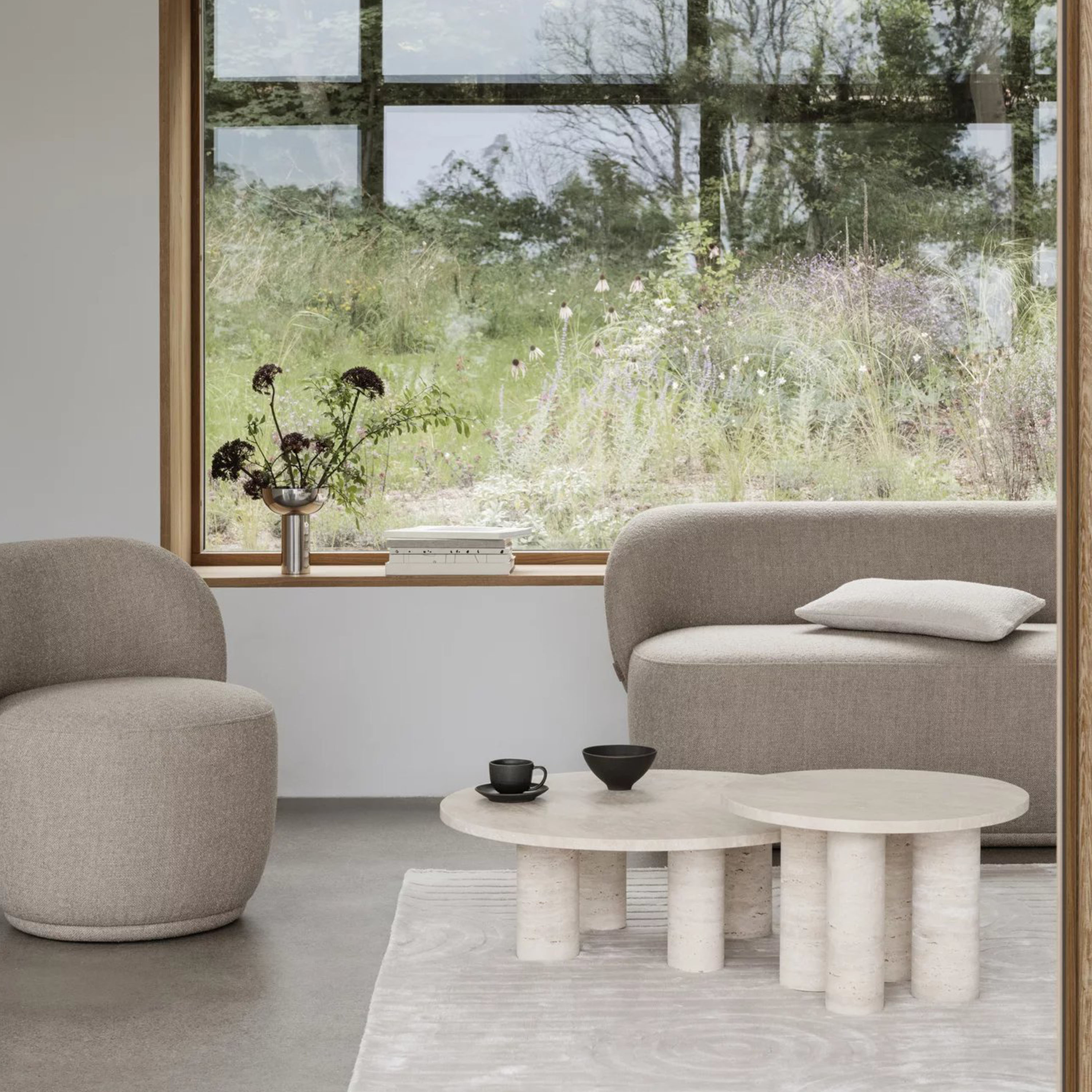 Blomus Uzu Matto Beige 140x200