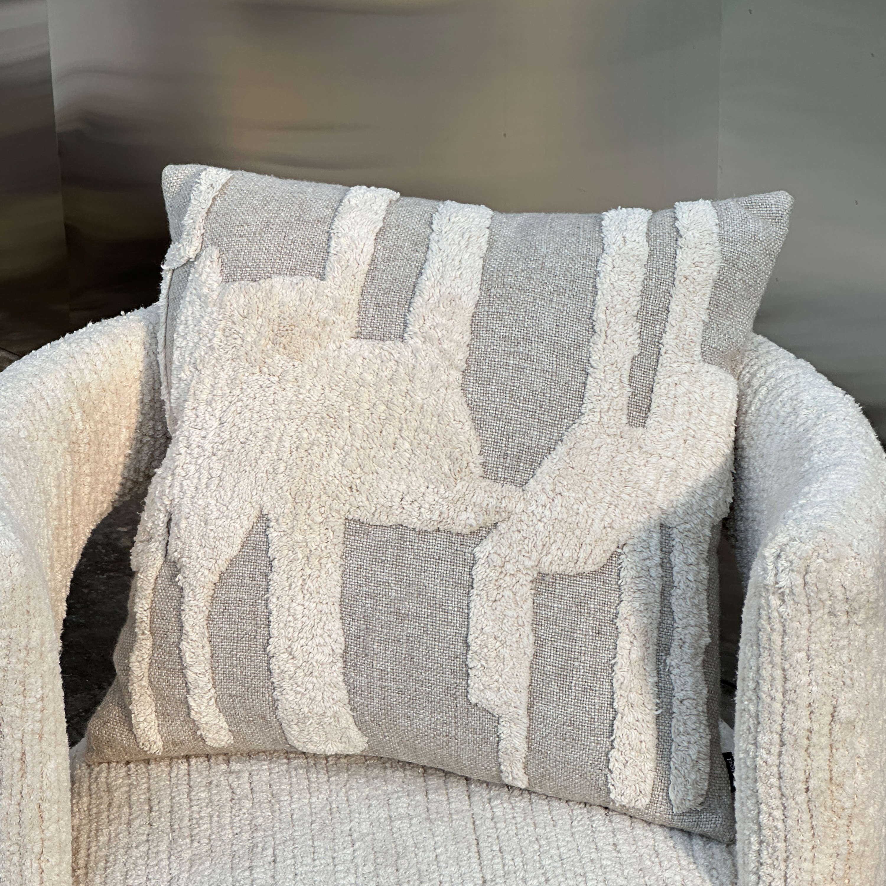 Tinted Eksand Koristetyyny Offwhite 50x50