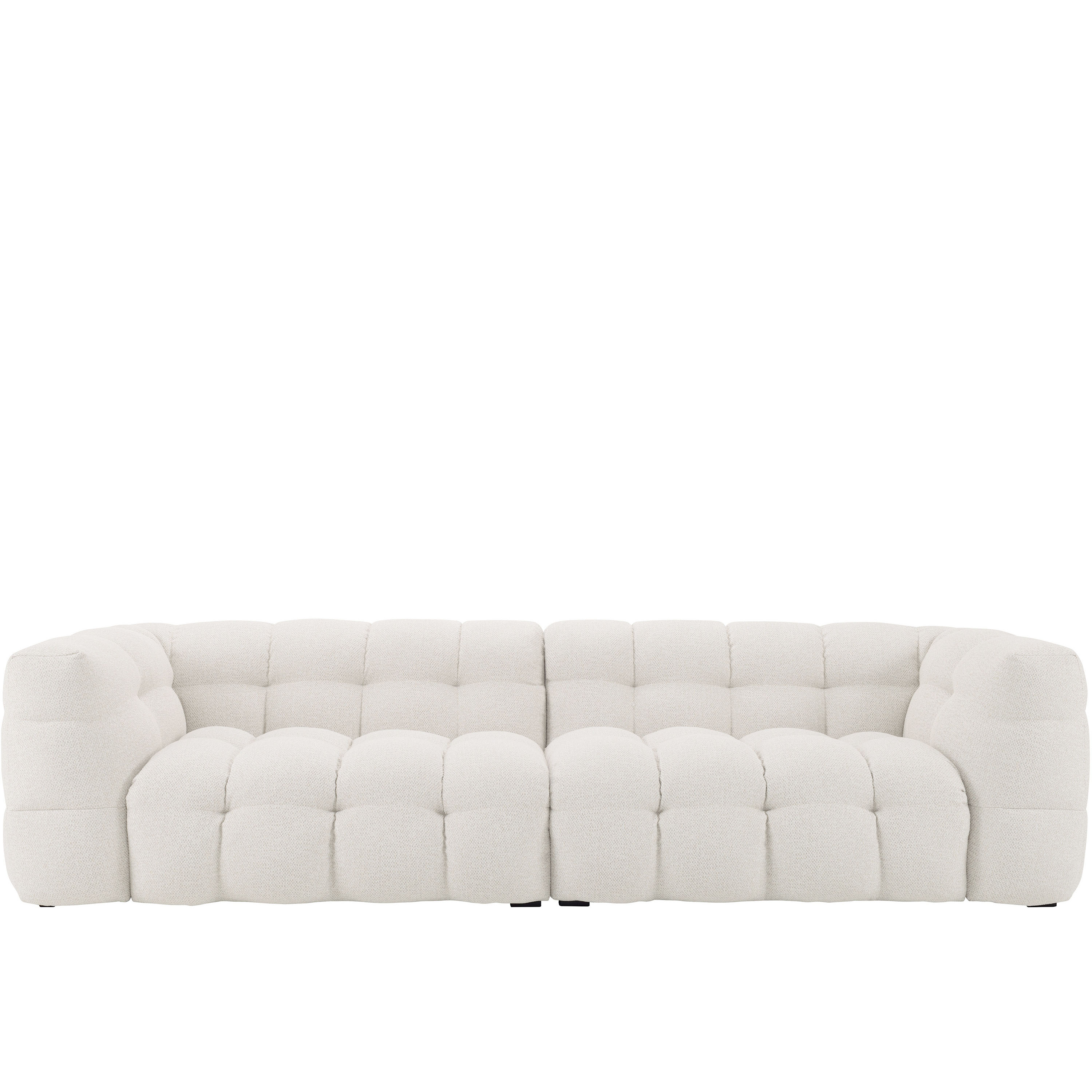 Billie 4-Seters Sofa Ivory Bouclé