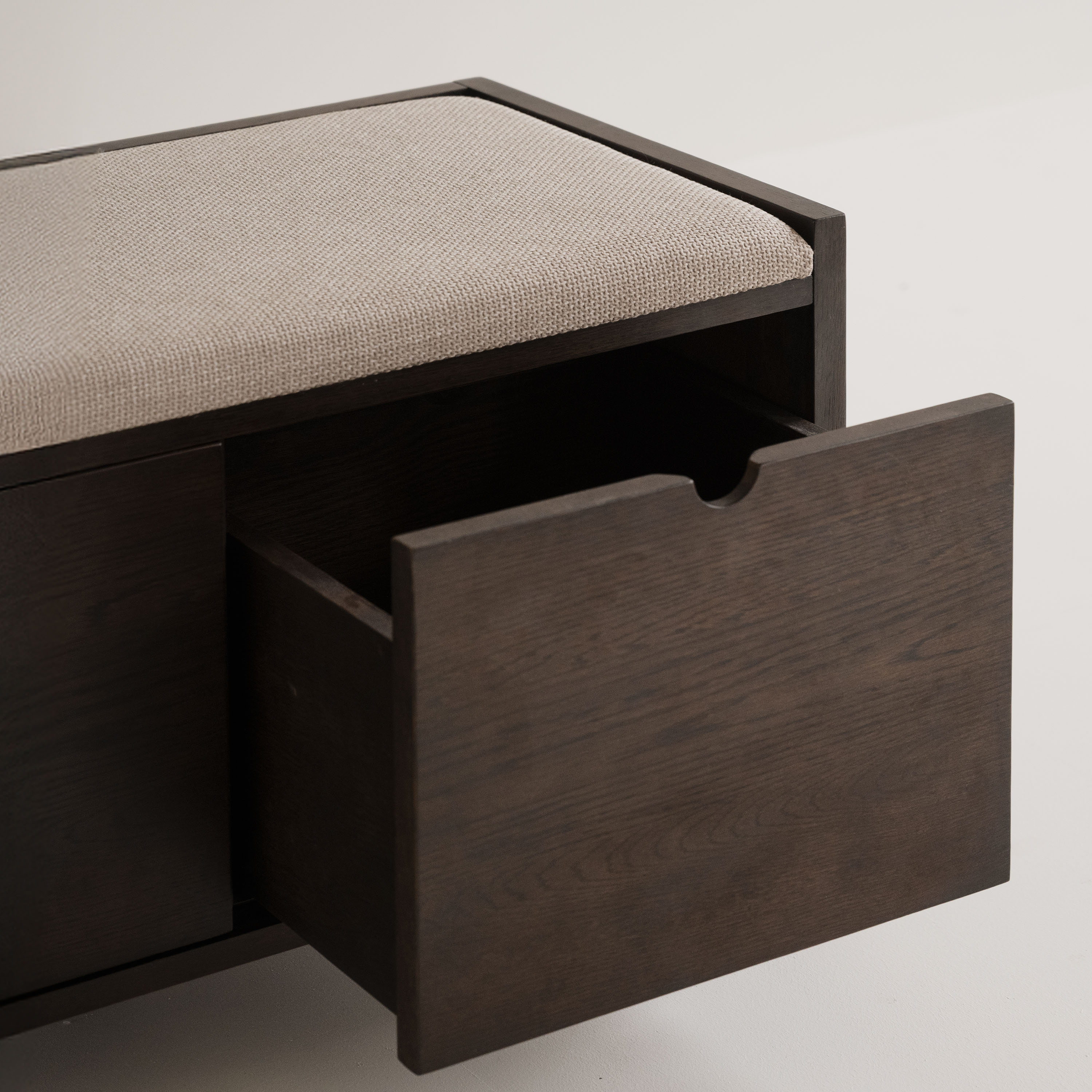 Rowico Home Hillmond Bank Braun 80cm