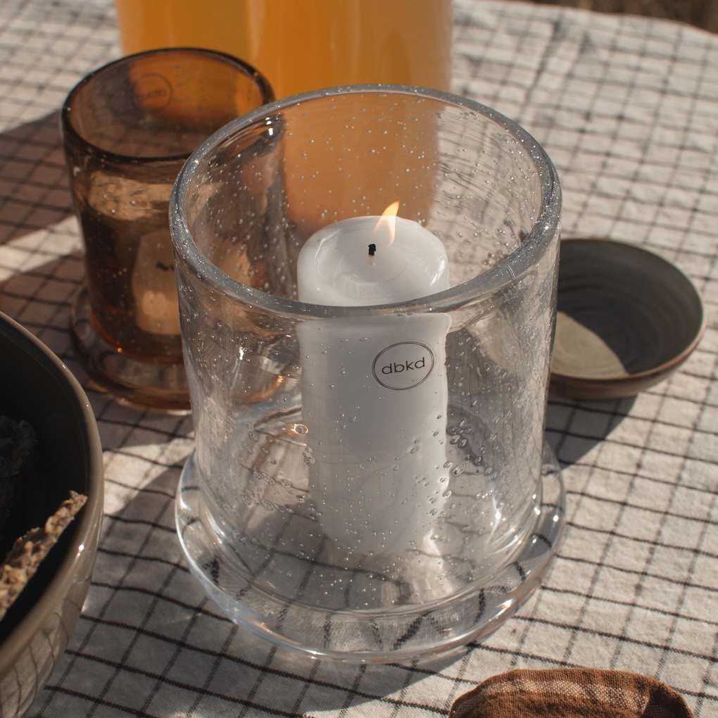 DBKD Bubble Ljuslykta Clear Medium