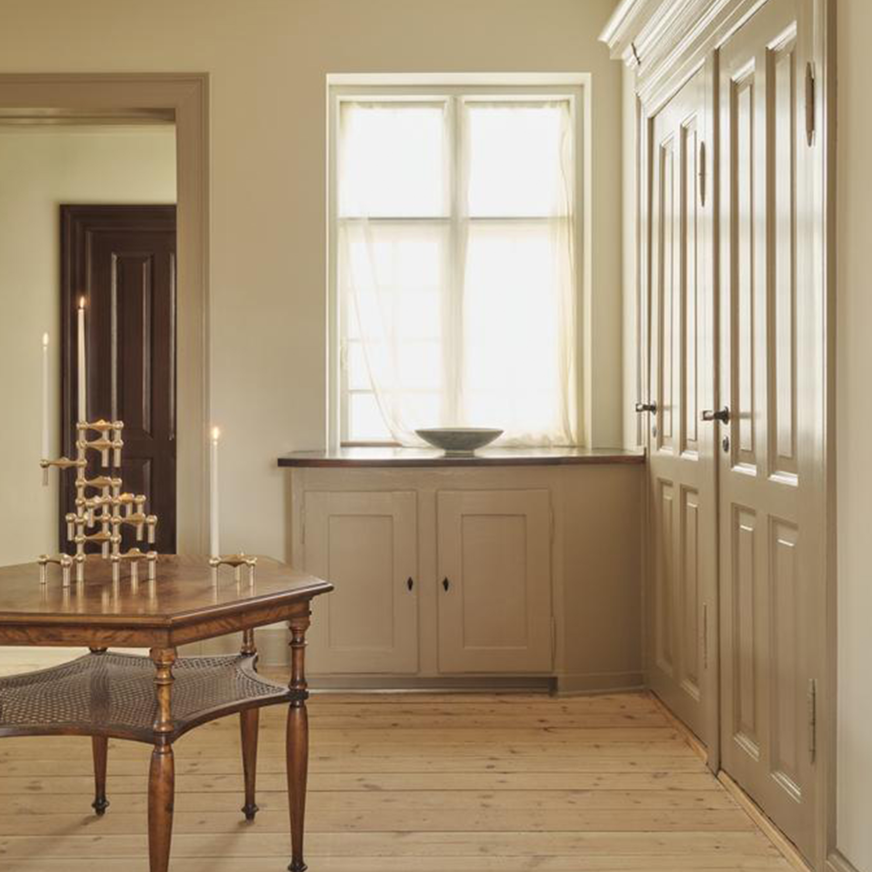 Stoff Nagel Kynttilänjalka Harjattu Messinki