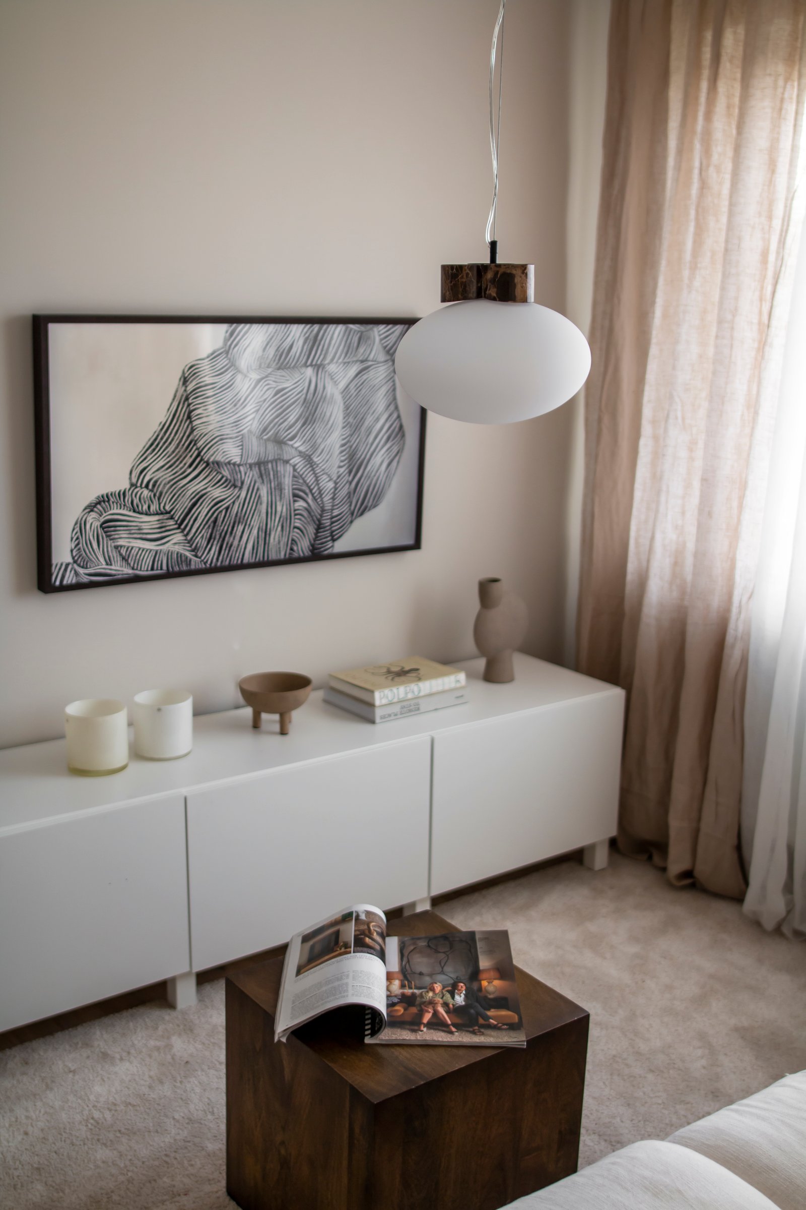 Globen Lighting Mammut Taklampa Brun/Vit 30