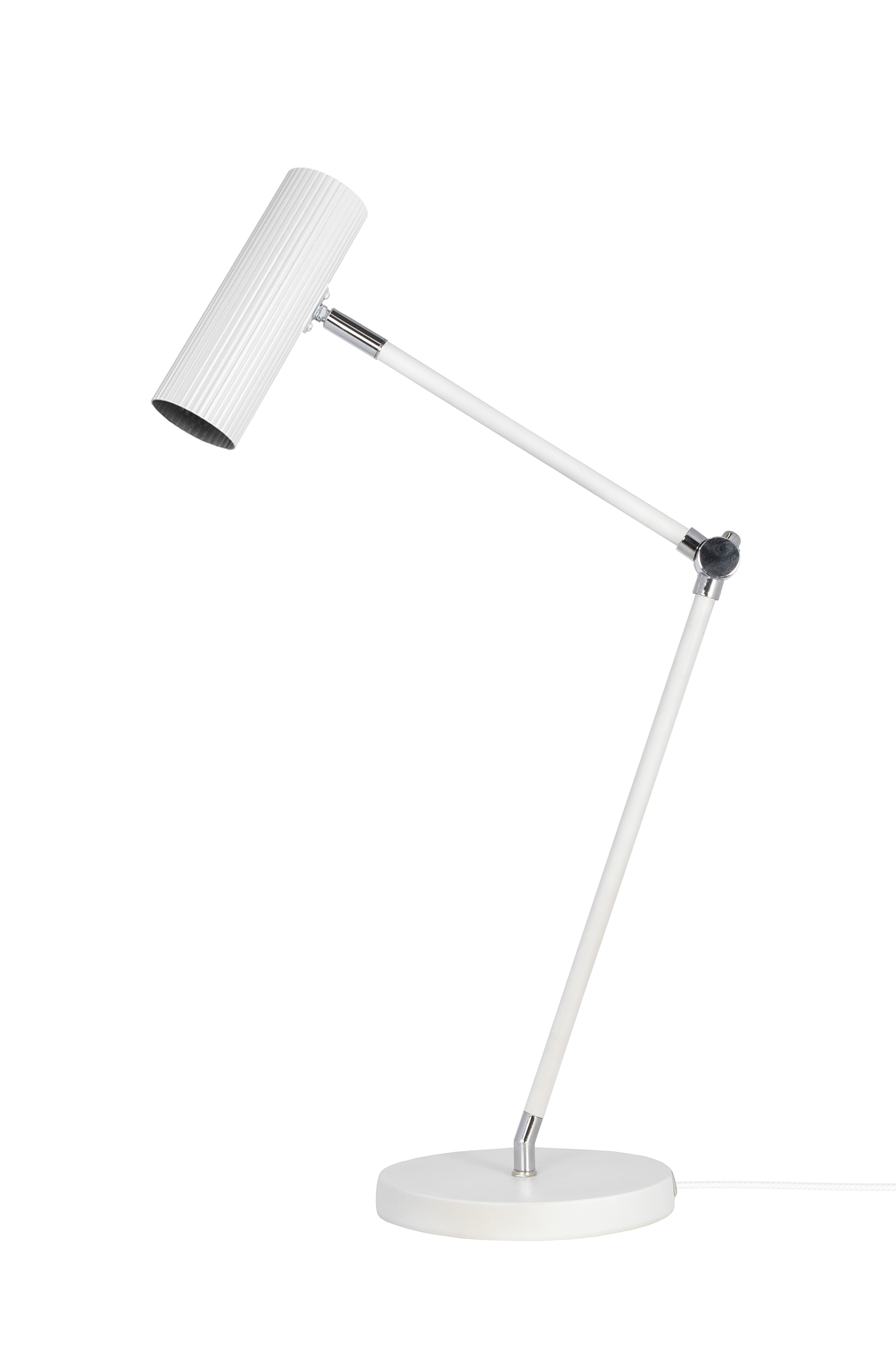 Globen Lighting - Hubble Bordslampa Vit/Krom 45cm
