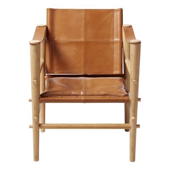 Cinas Noble Safari Loungestol Brun/Trä