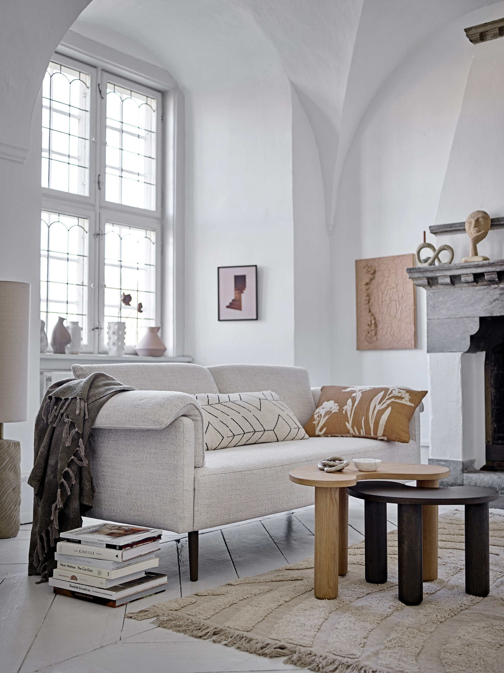 Bloomingville Luppa Couchtisch Nature 65x44cm