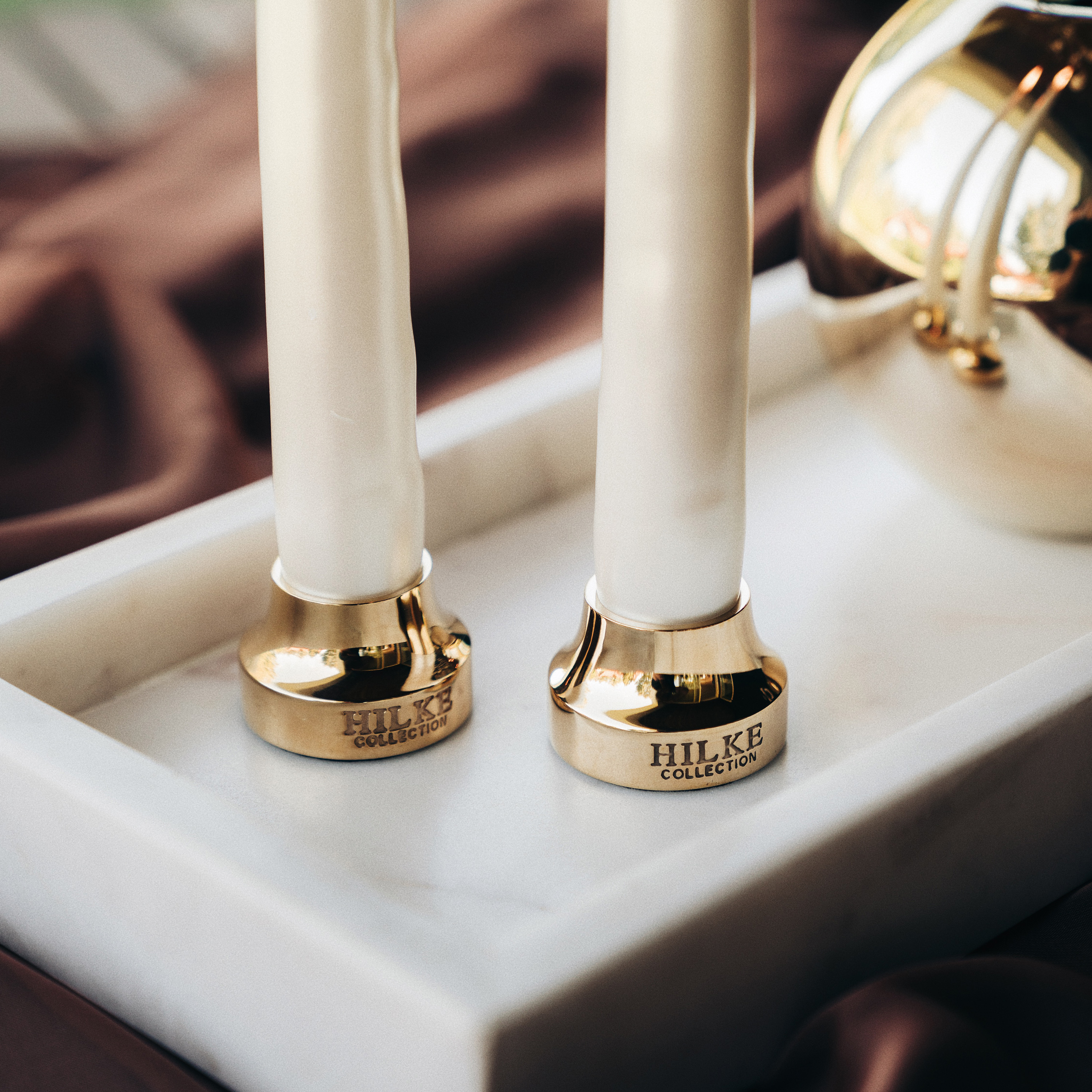 Hilke Collection Piccolo No.2 Ljusstake Guld