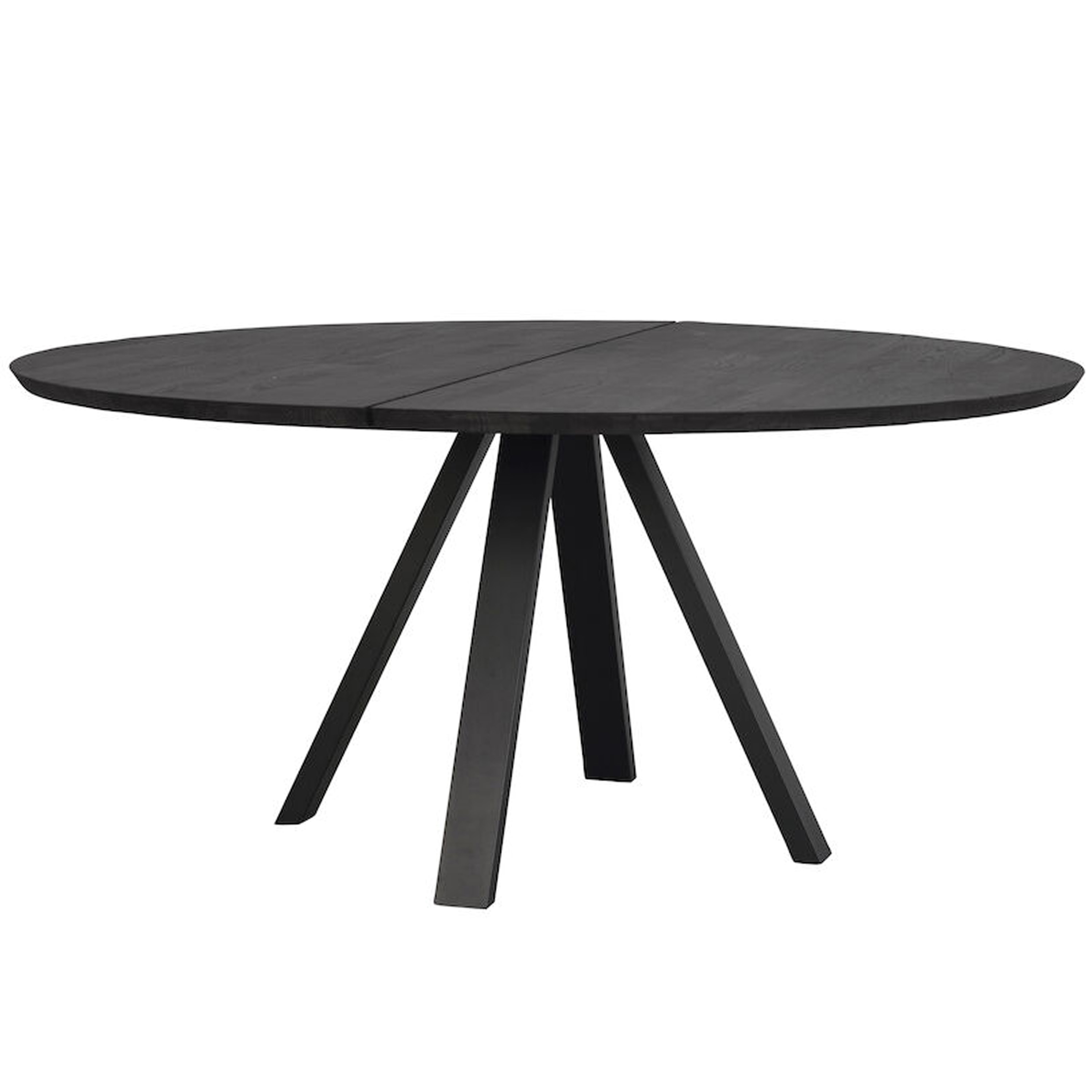 Carradale Matbord Svart Ø150