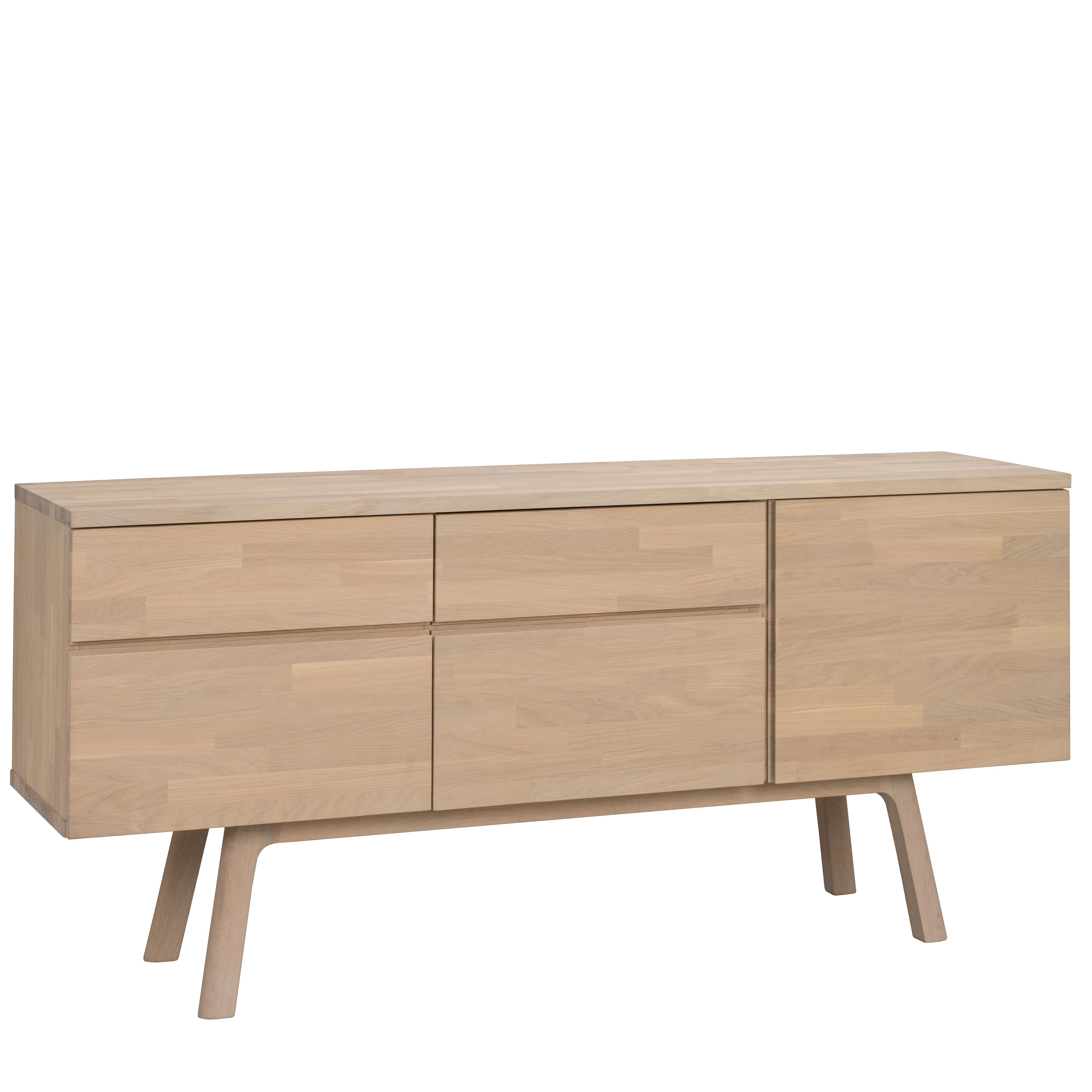 Rowico Home Cleardale Sideboard Weißpigmentiert 170cm