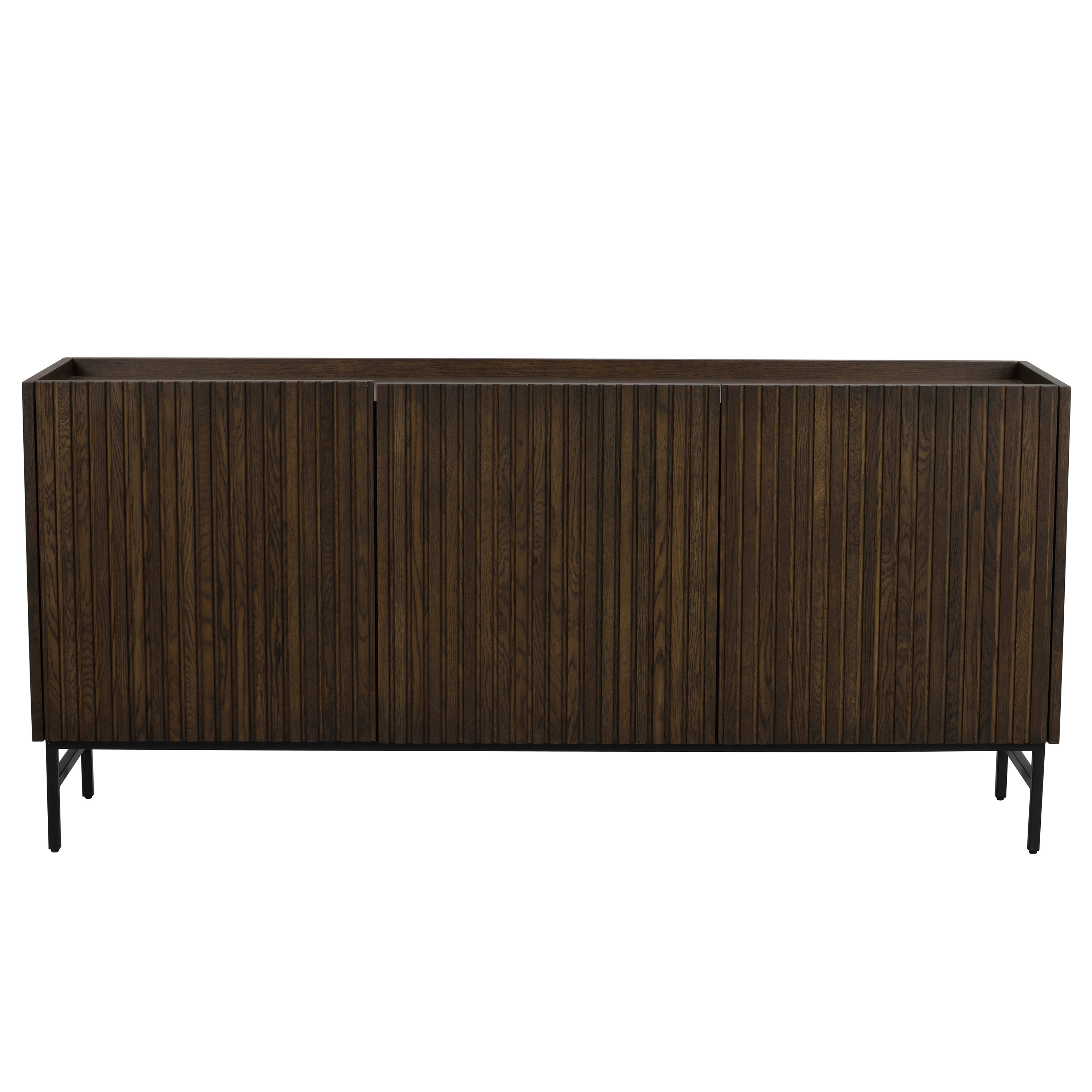 Rowico Home Halifax Sideboard Braun/Schwarz 160cm
