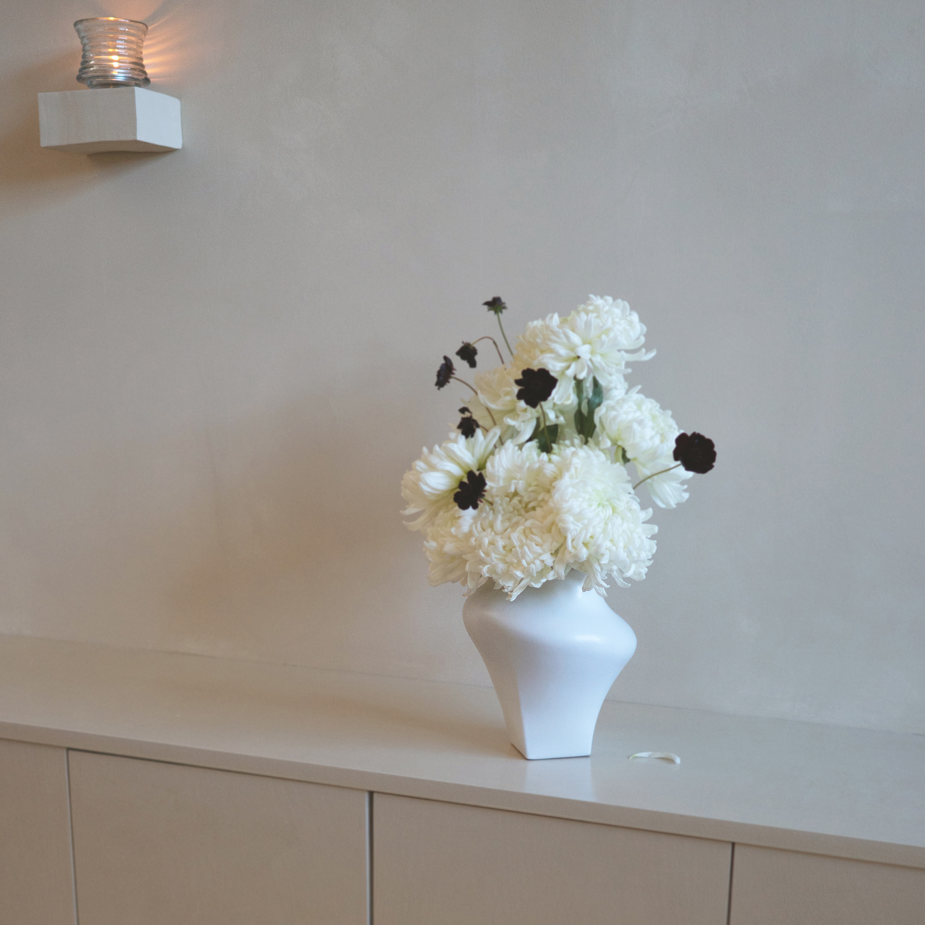 Hein Studio Nami Vase Hvit 25cm