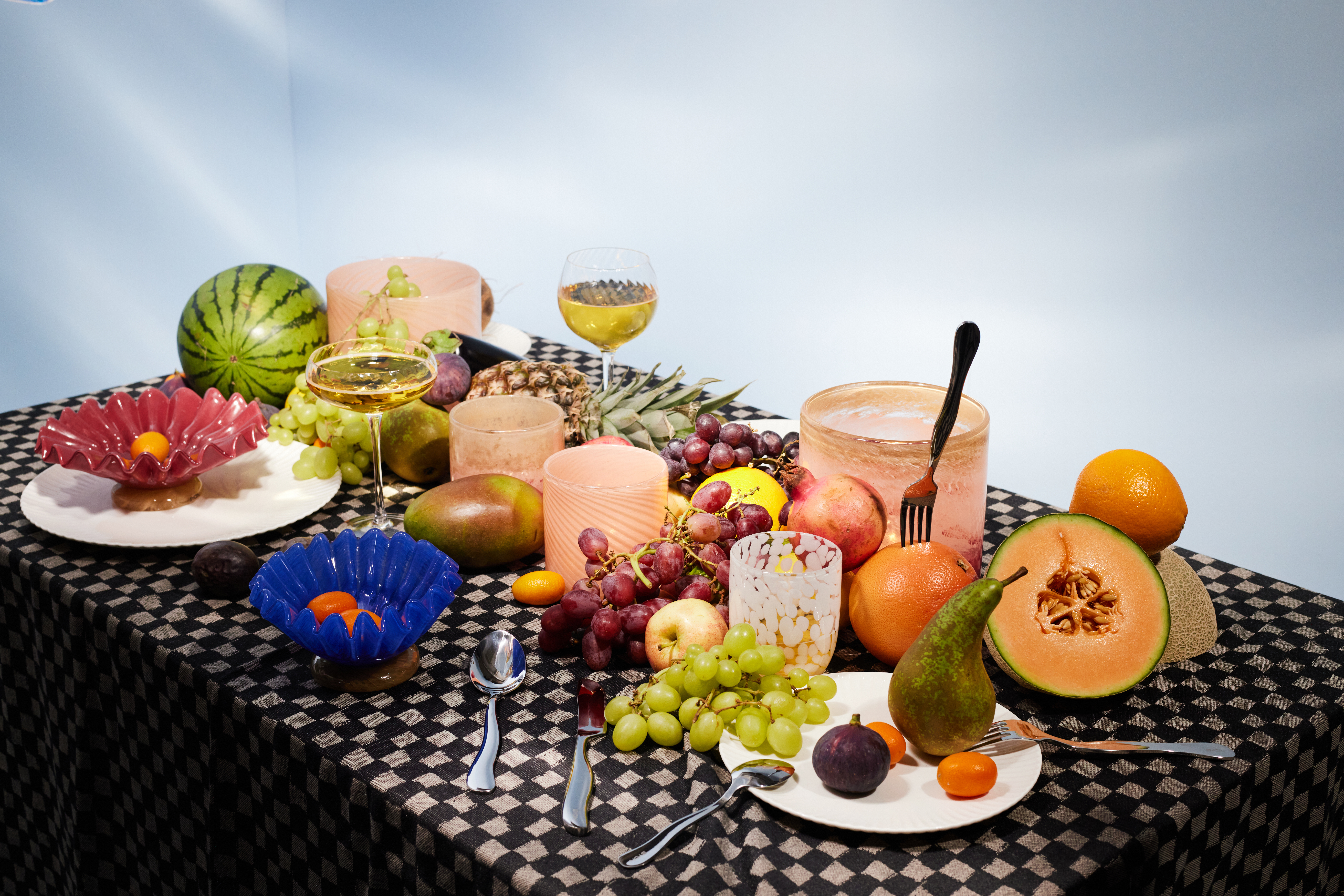 Byon Calore Kerzenlaterne Rosa/Beige/Bordeaux 15cm