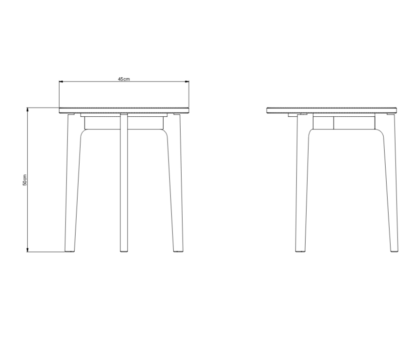 Mavis Höllviken Sidobord Ø45