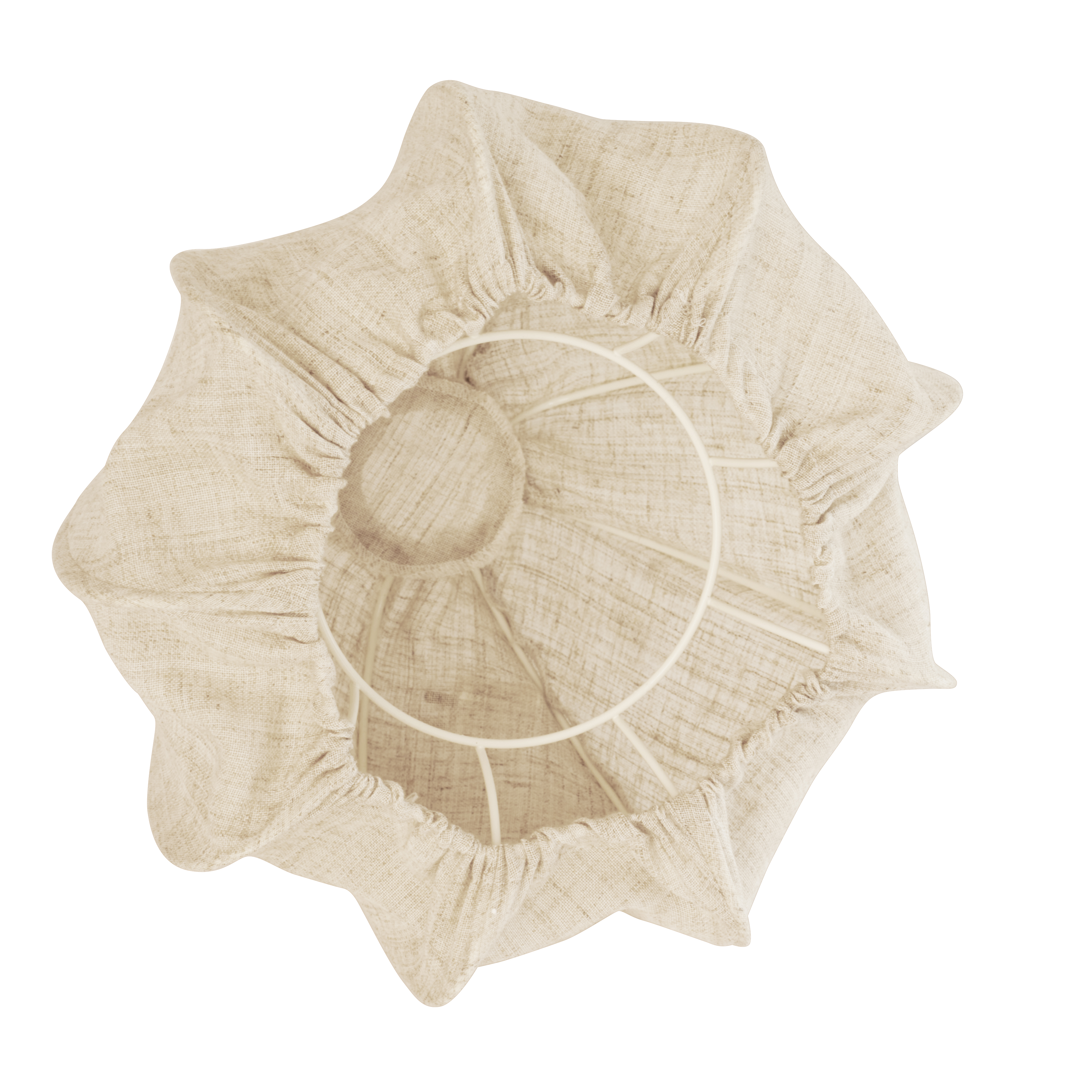 Watt &amp; Veke Anna Deckenleuchte Leinen Natur Mini