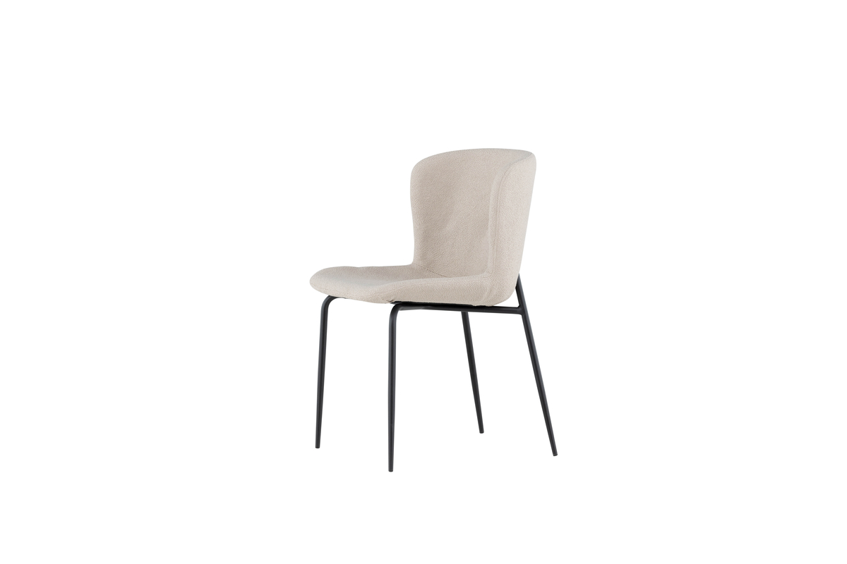 Venture Home Ava Matstol Beige Boucle