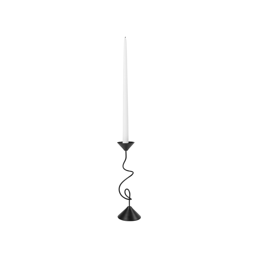 Broste Copenhagen Selma Ljusstake Black 26cm
