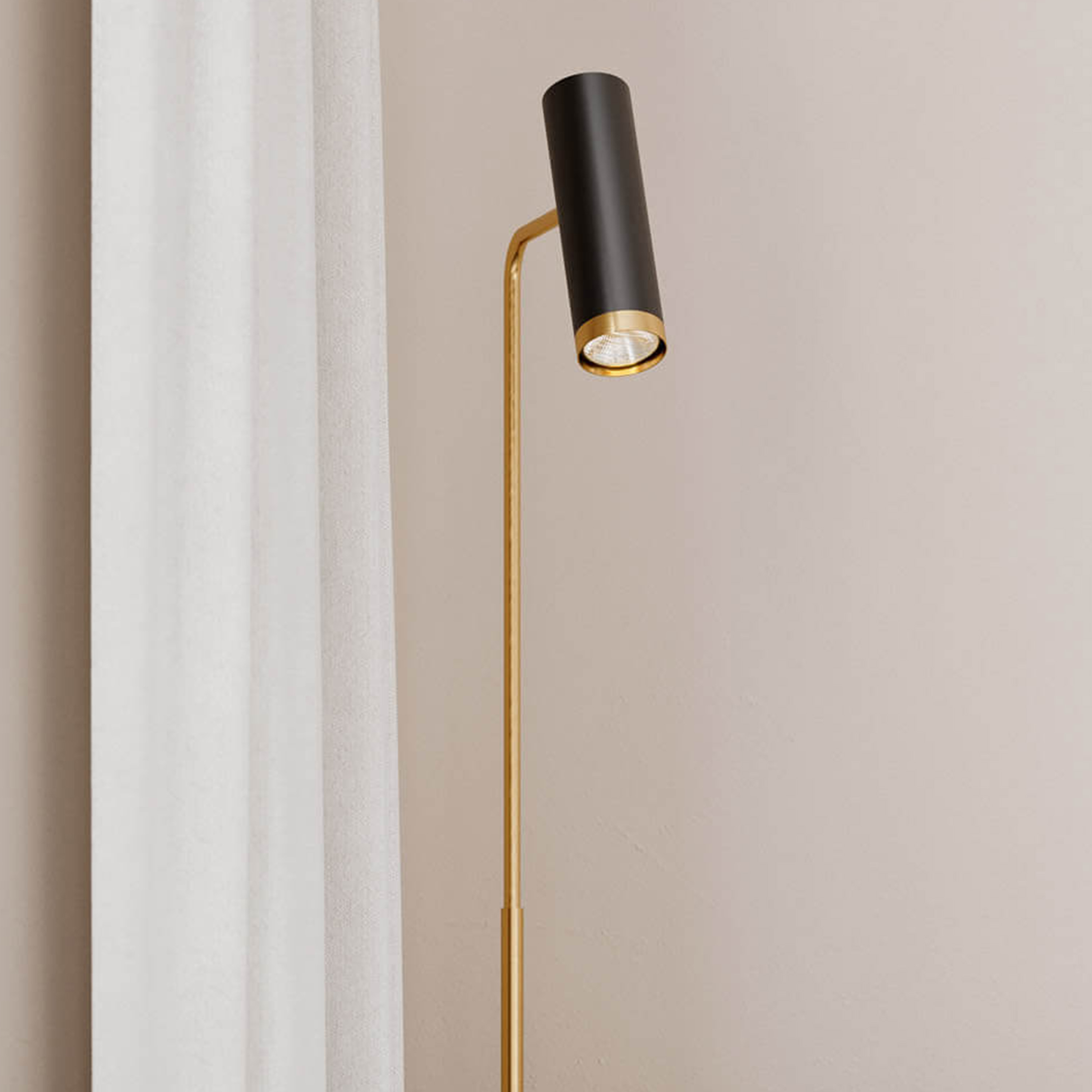 By Rydéns Puls Golvlampa Svart