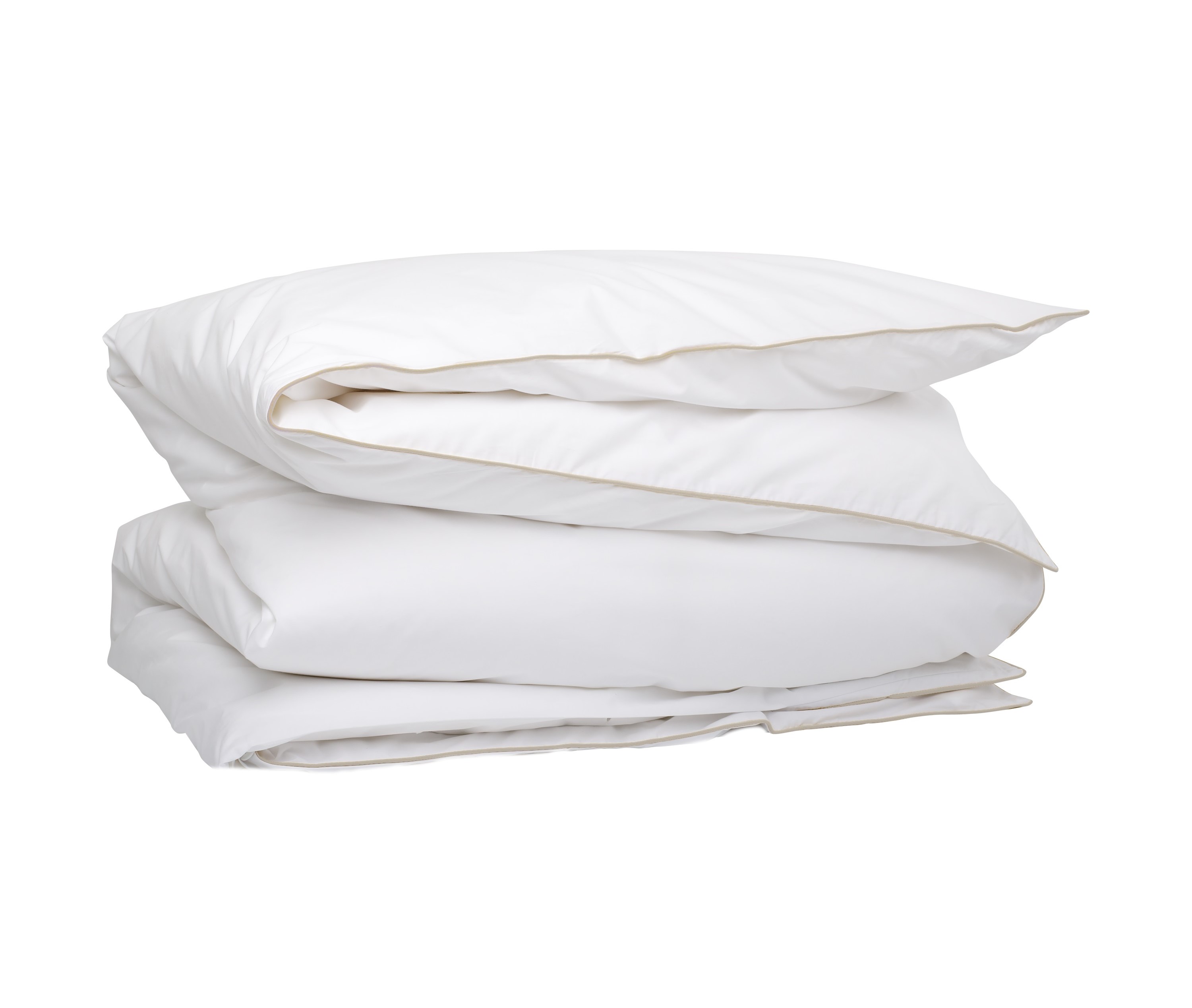 Allegro Påslakan EKO Vit/Beige Enkel