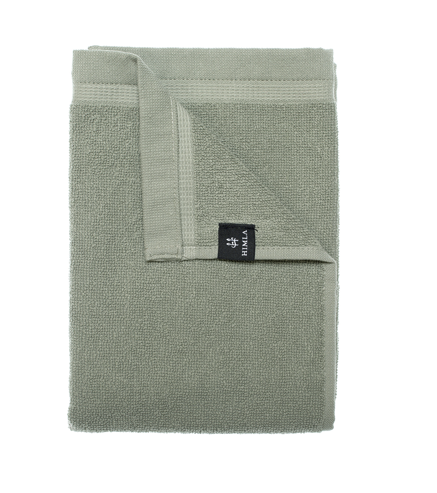 Himla - Lina Handtuch Salbei 100x150 - Grün - Handtücher