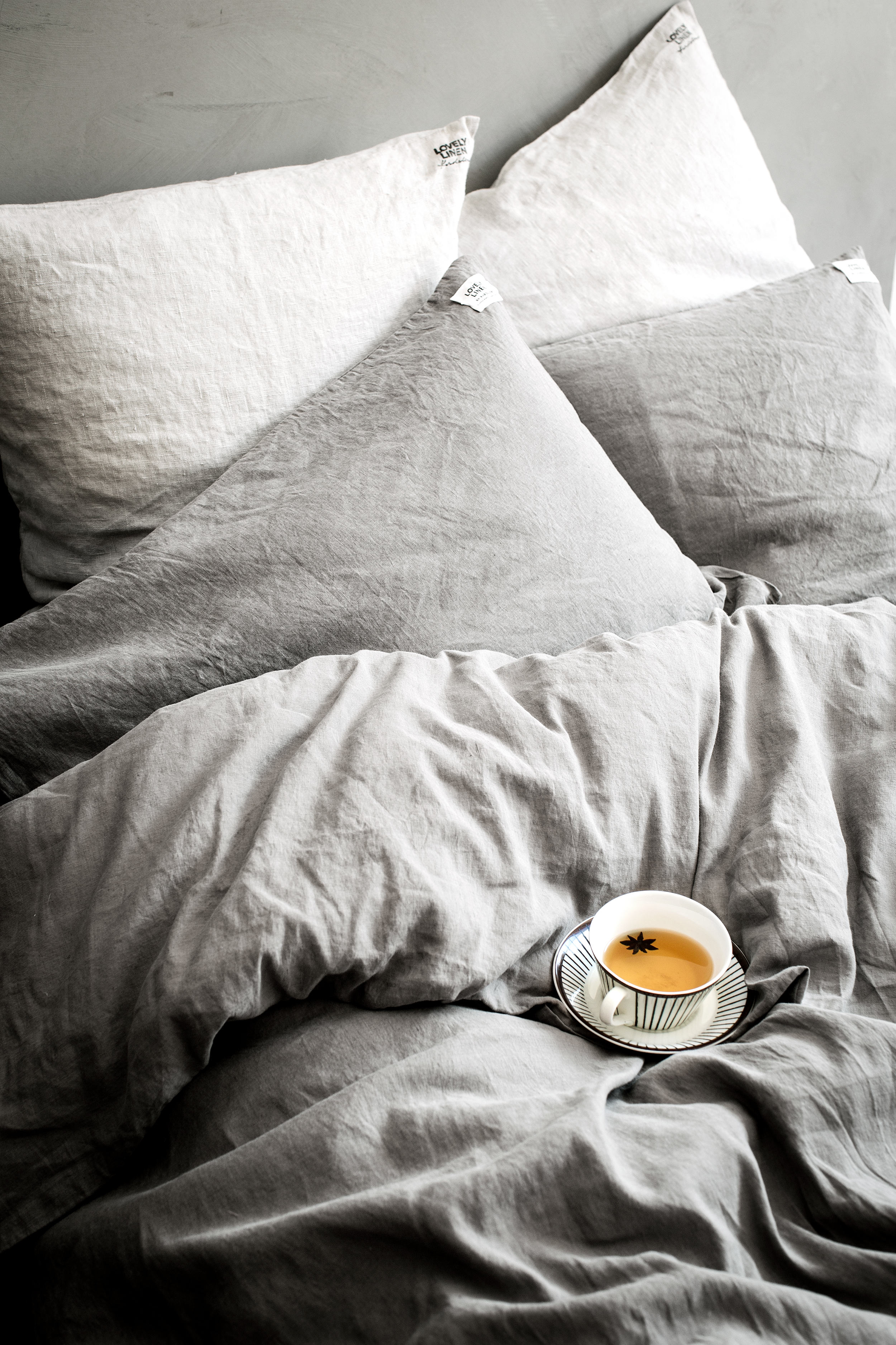 Lovely Linen Misty pussilakana Dawn 150x210