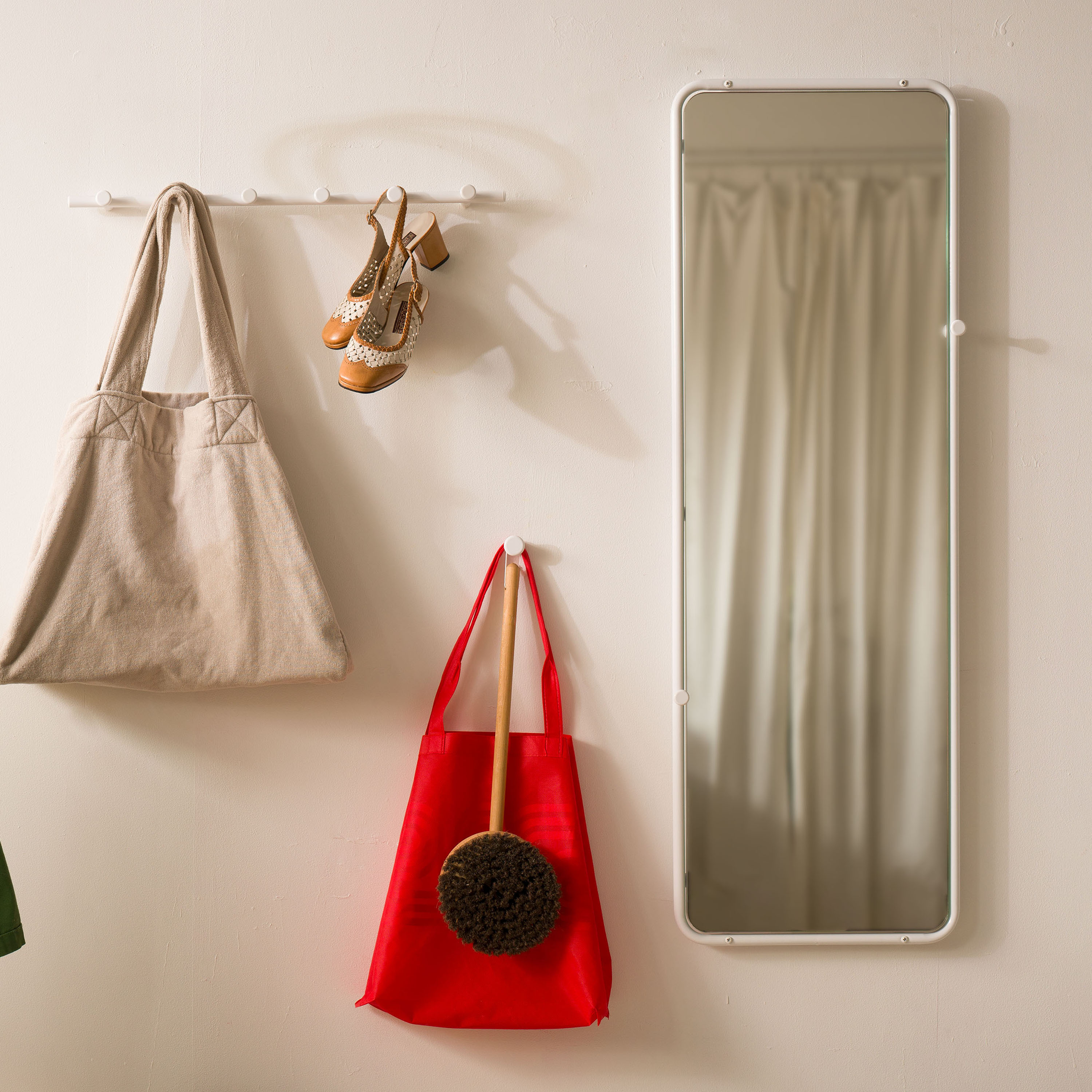 Essem Design Classic Väggspegel Vit 120x40