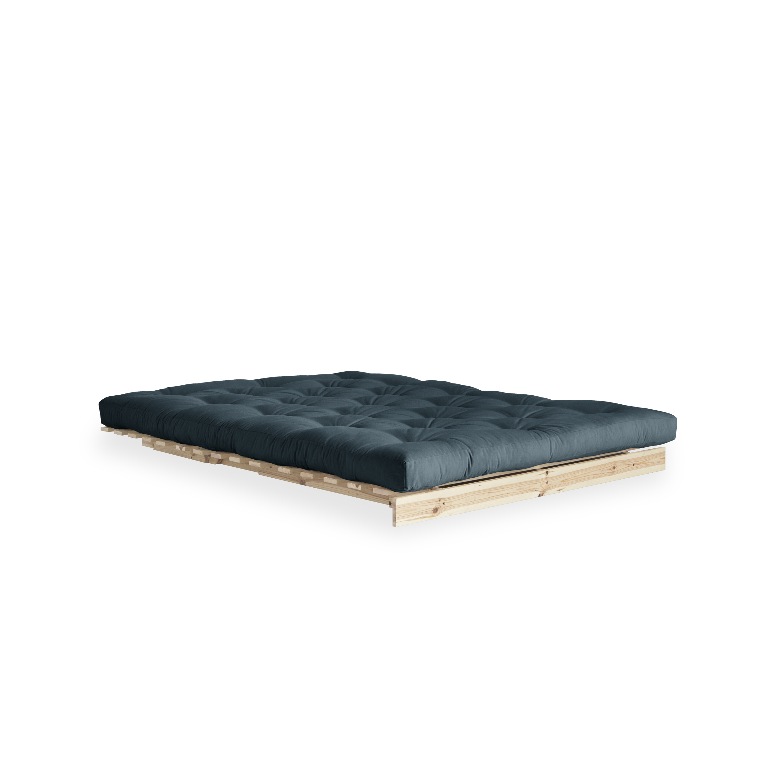 Karup Design Roots Bäddsoffa Natur/Petrol Blue 140cm