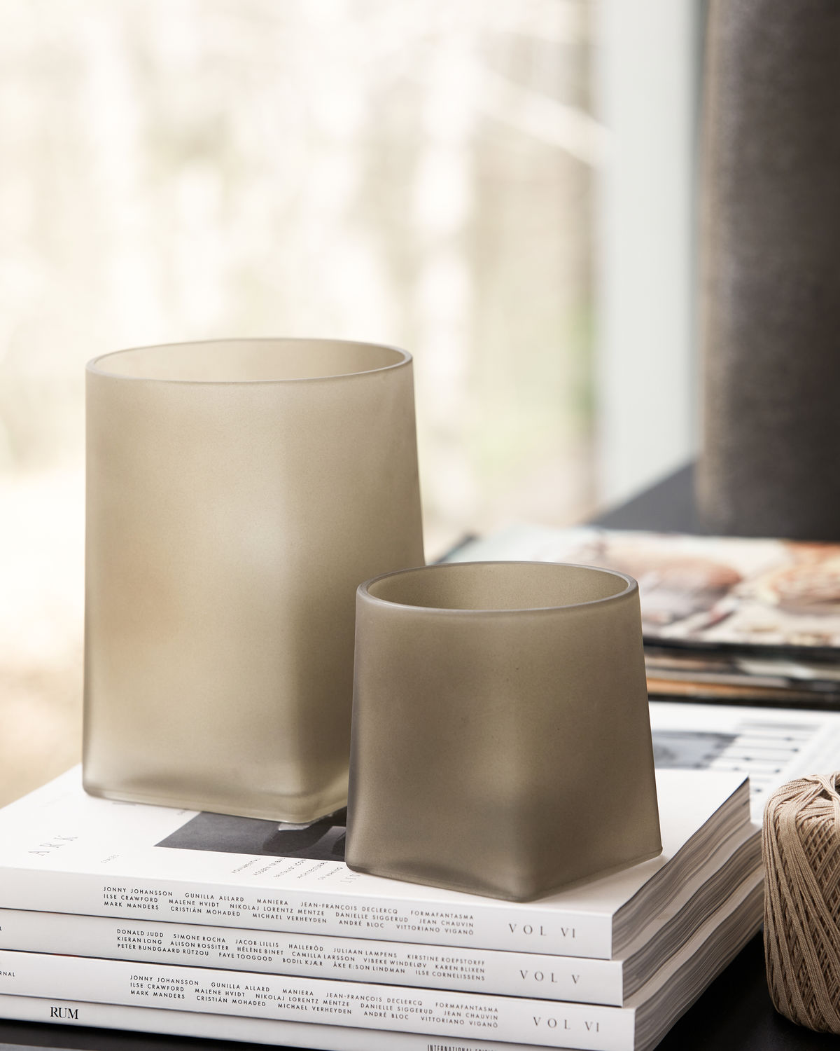 House Doctor Made Ljusstake Ljusbrun 11cm