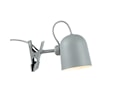 Angle Klämlampa Grå